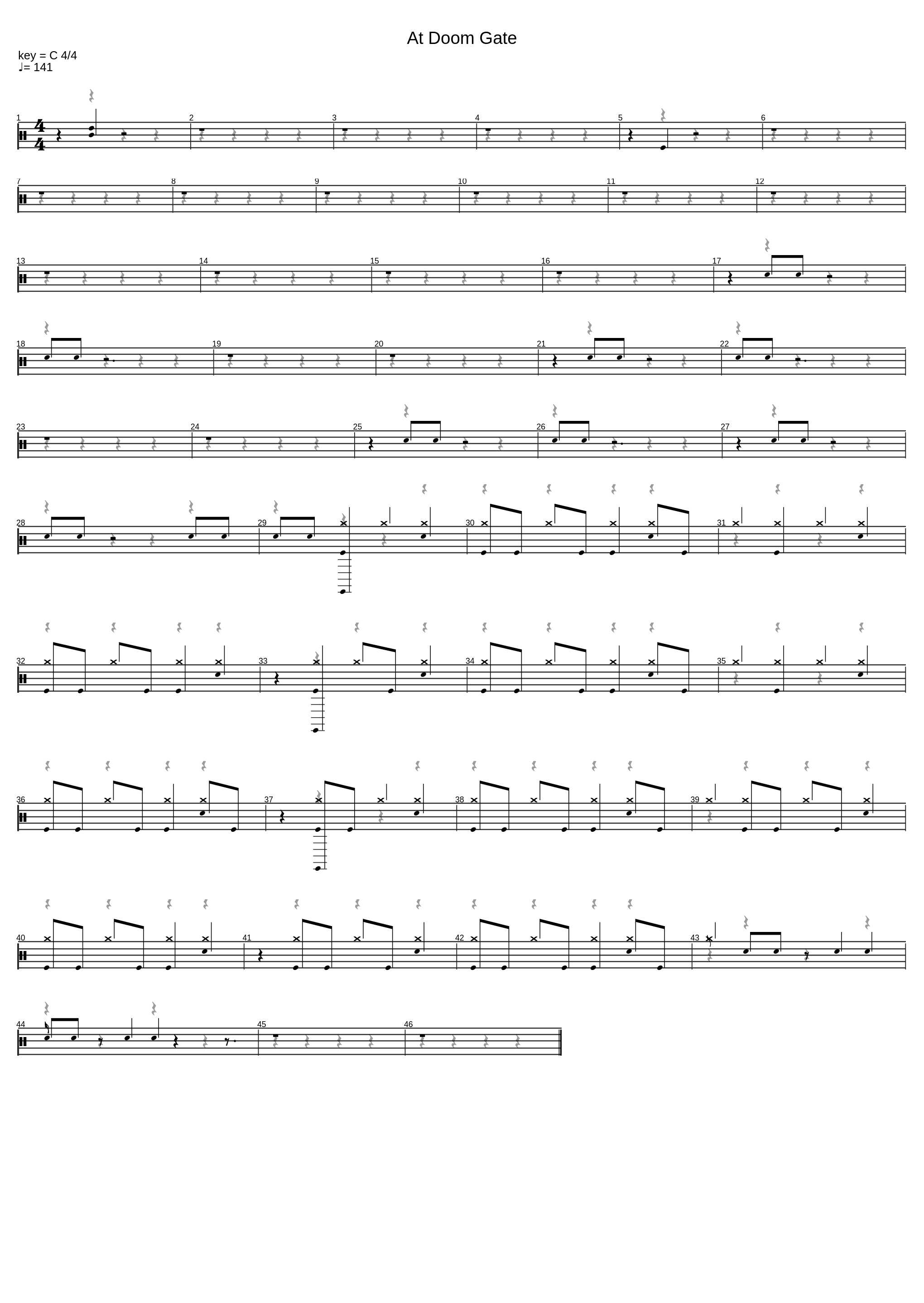 Mike Gordon_At Doom's Gate_1