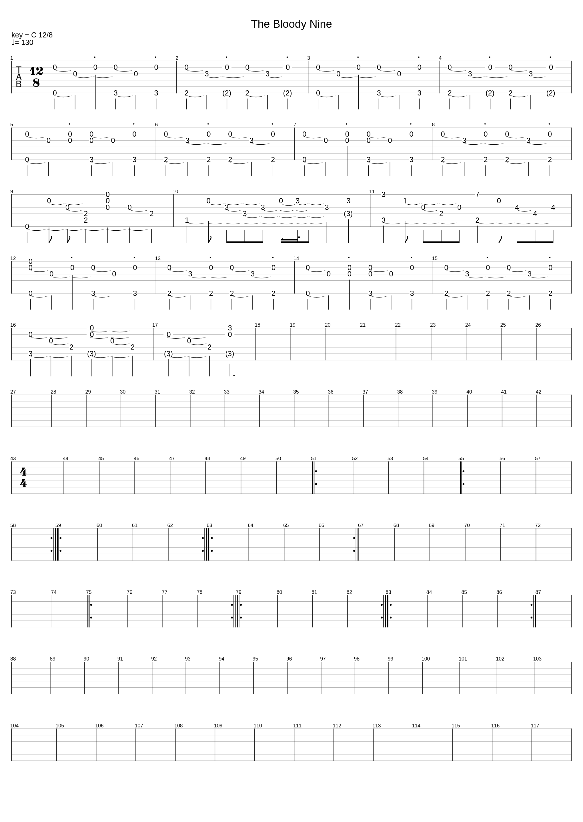 The Bloodynine_Priam's Grief_1