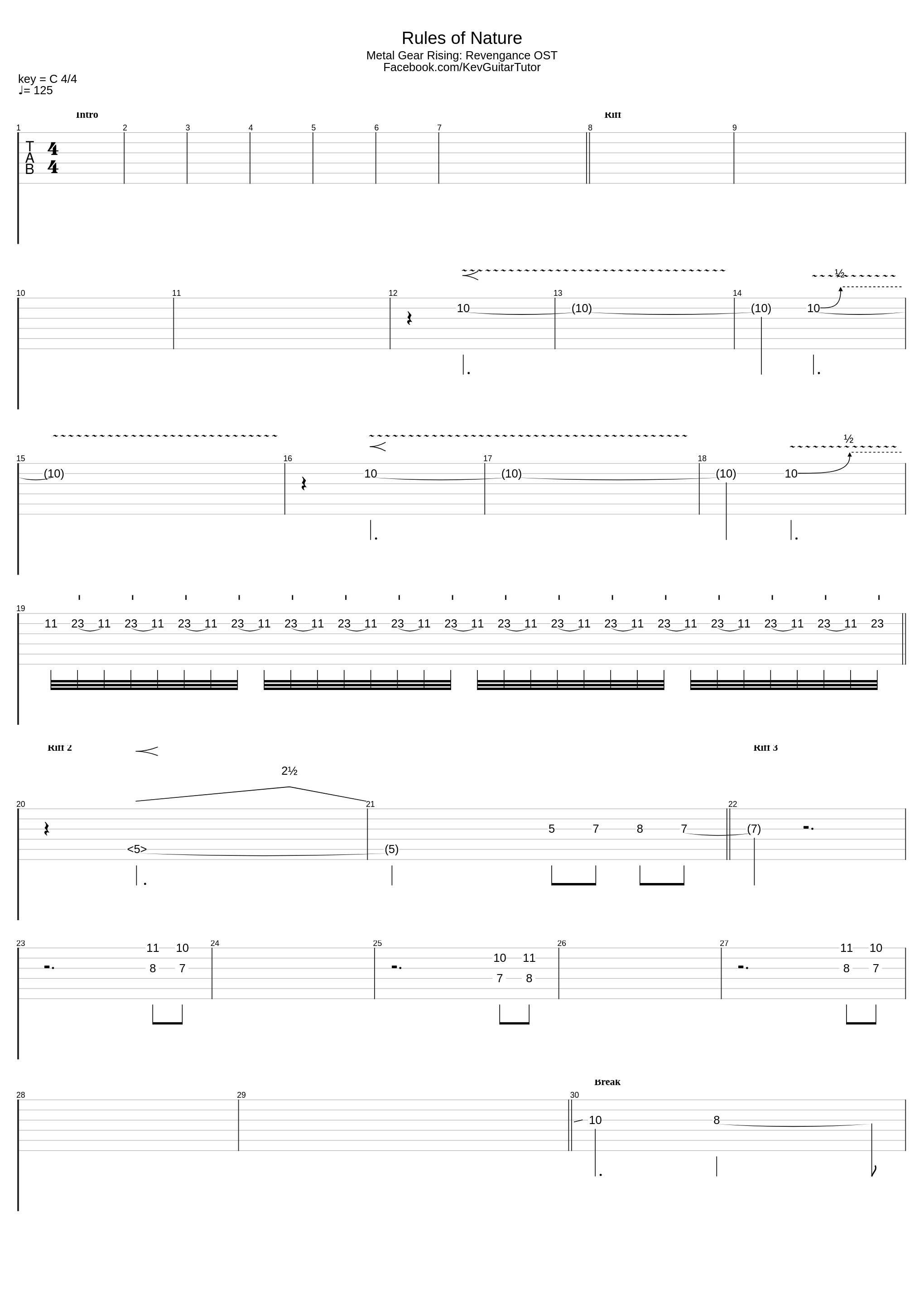 Rules Of Nature Tab_Rules Of Nature Tab_1