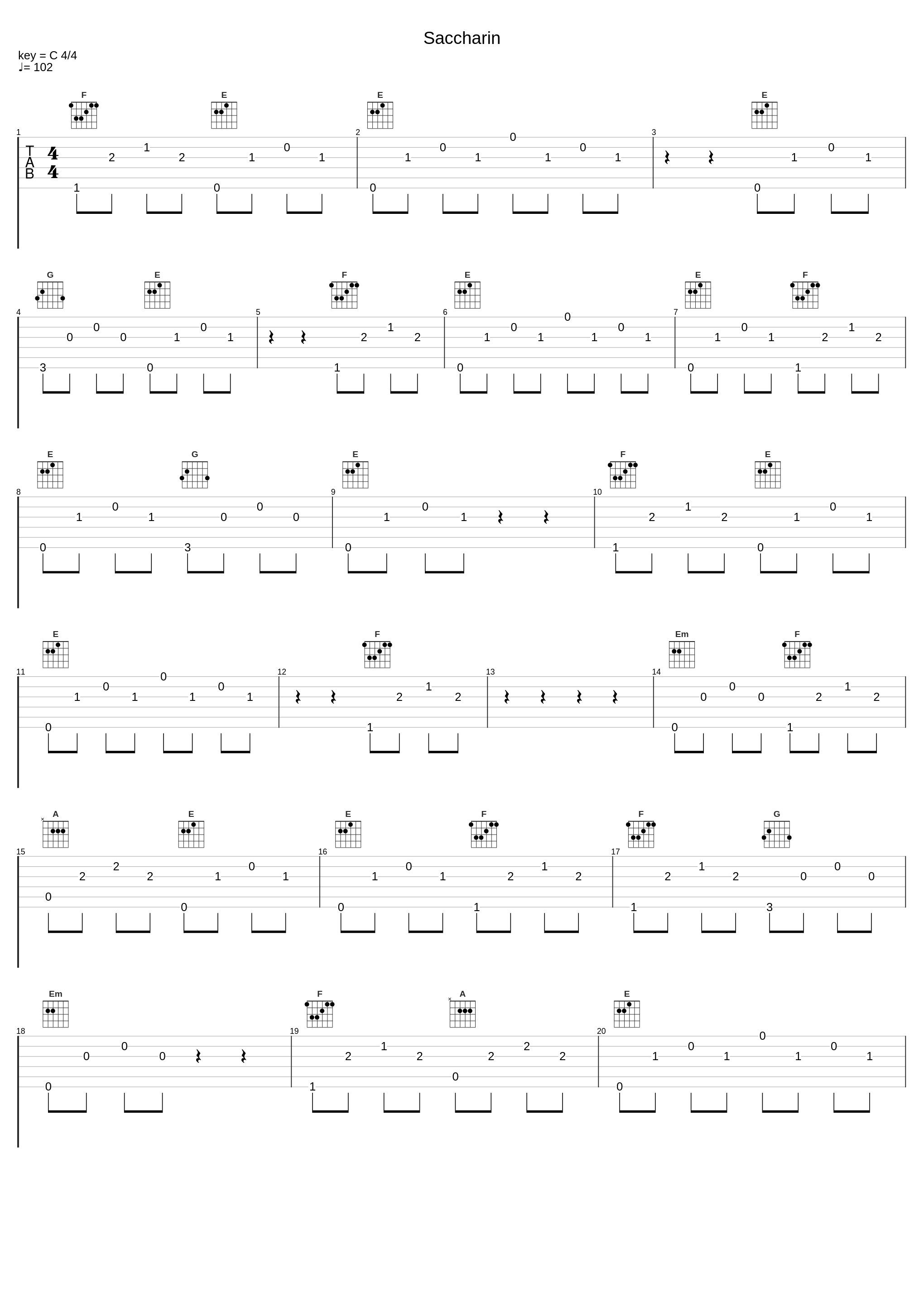 Saccharin_Rachel's_1