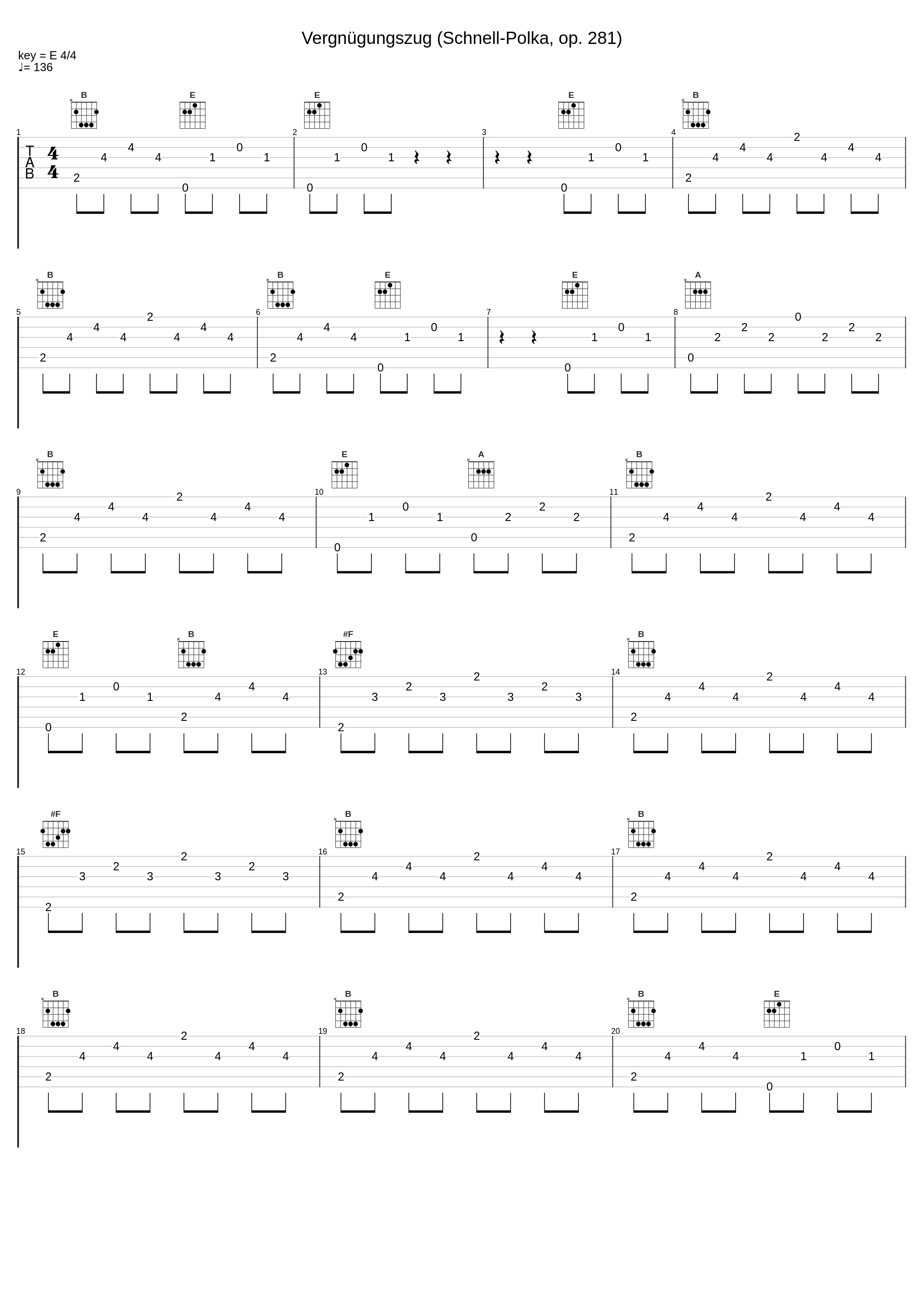 Vergnügungszug (Schnell-Polka, op. 281)_Wiener Sängerknaben_1