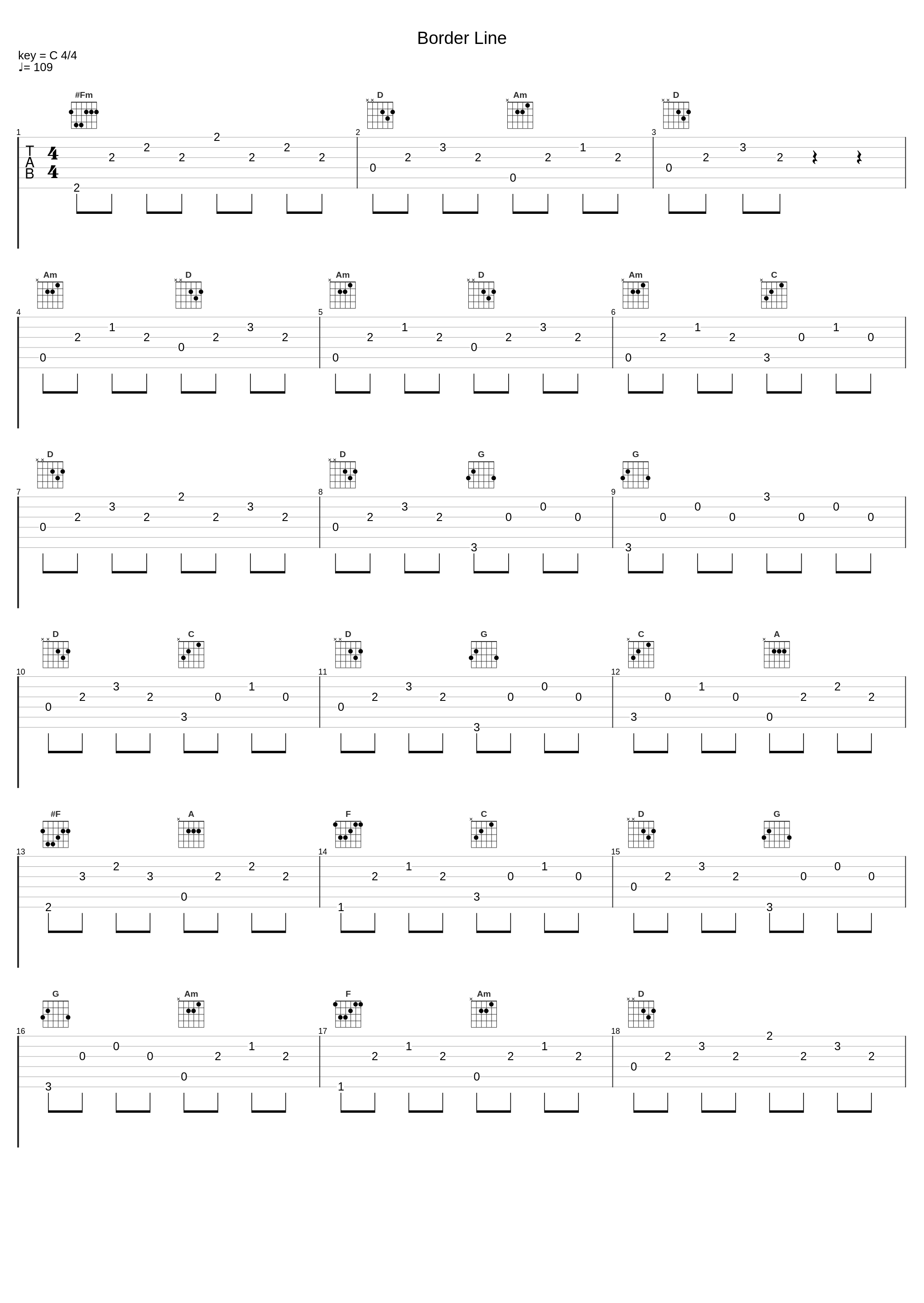 Border Line_OKAMOTO'S_1