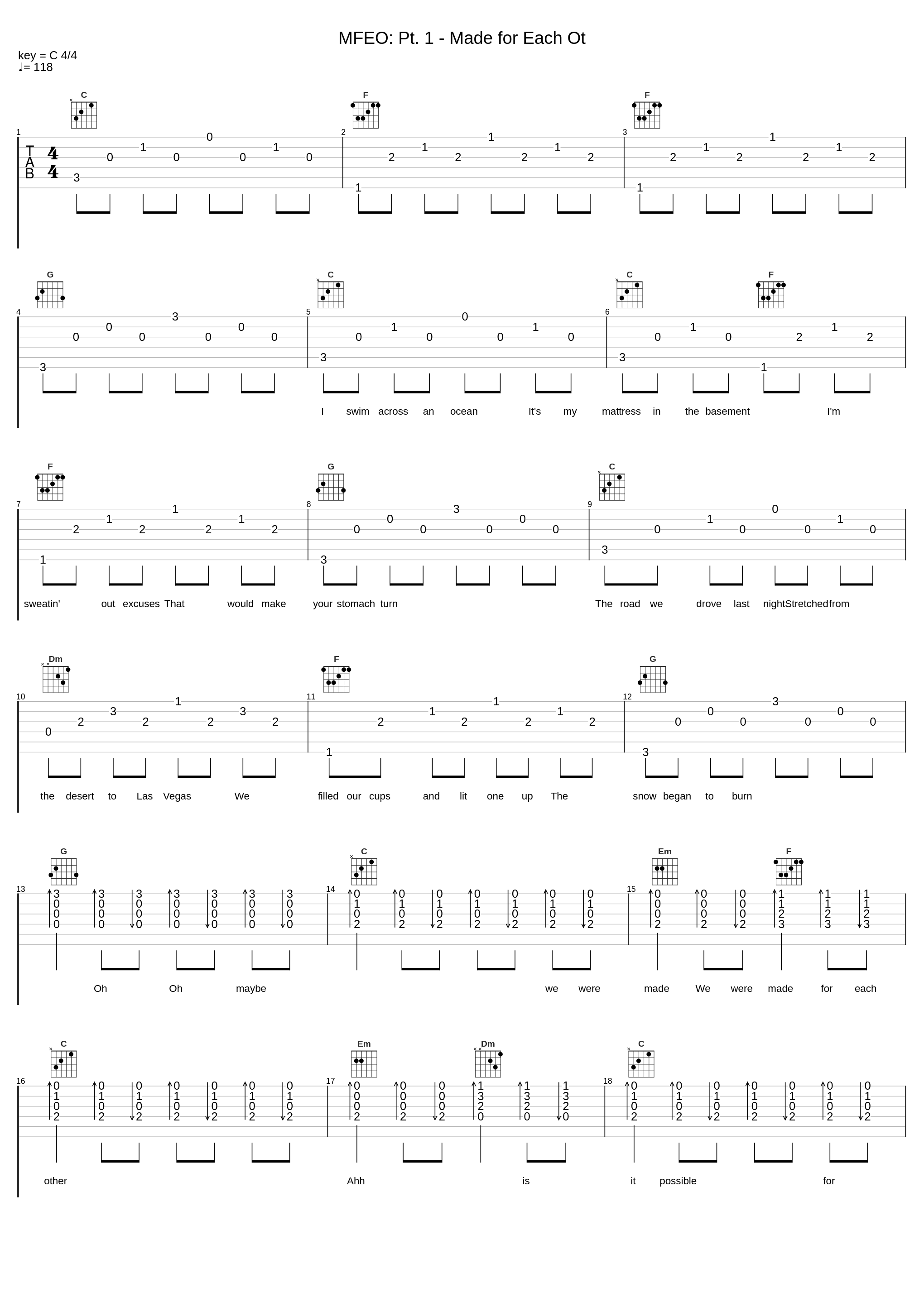 MFEO: Pt. 1 - Made for Each Ot_Jack's Mannequin_1