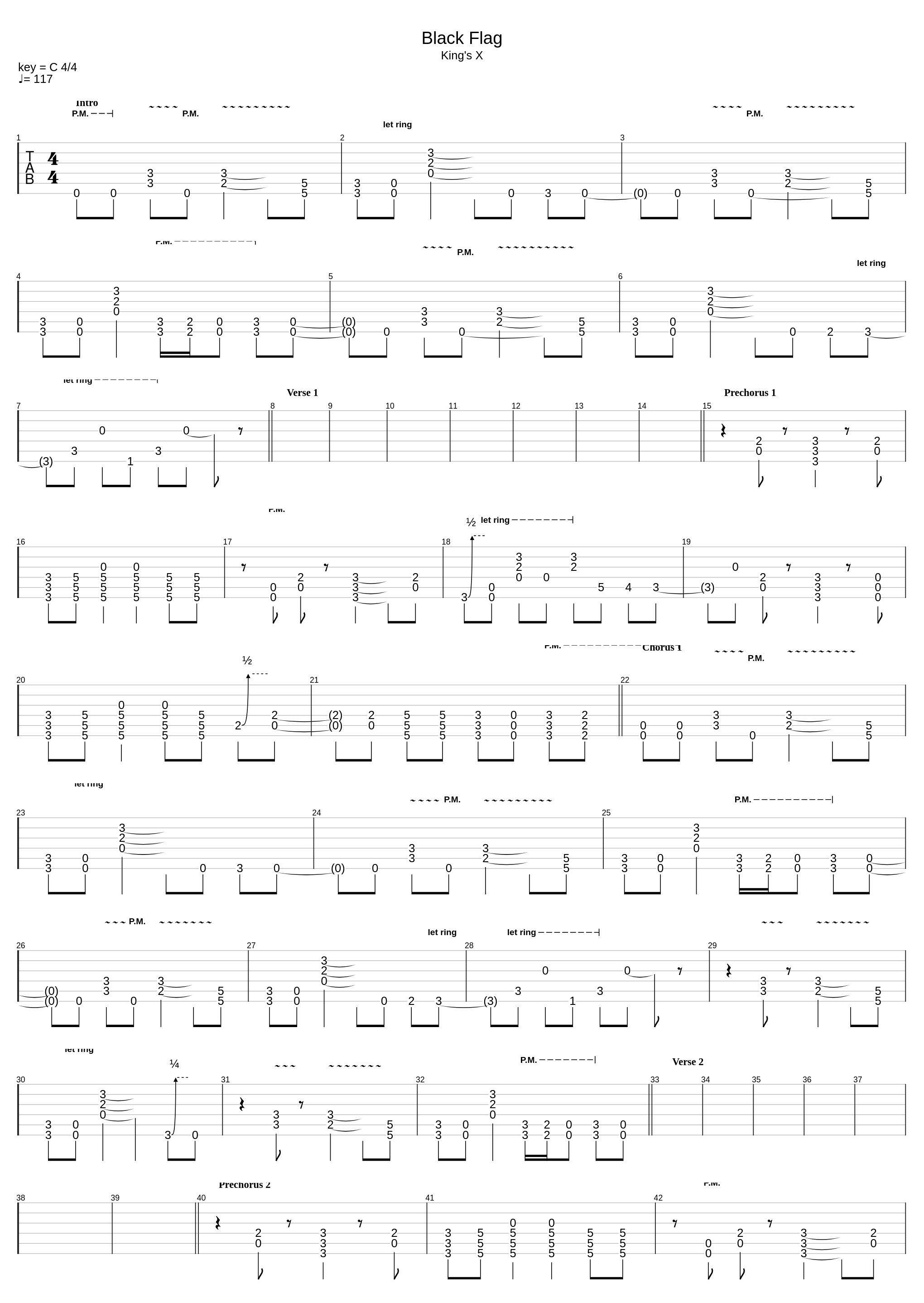 Black Flag_King's X_1