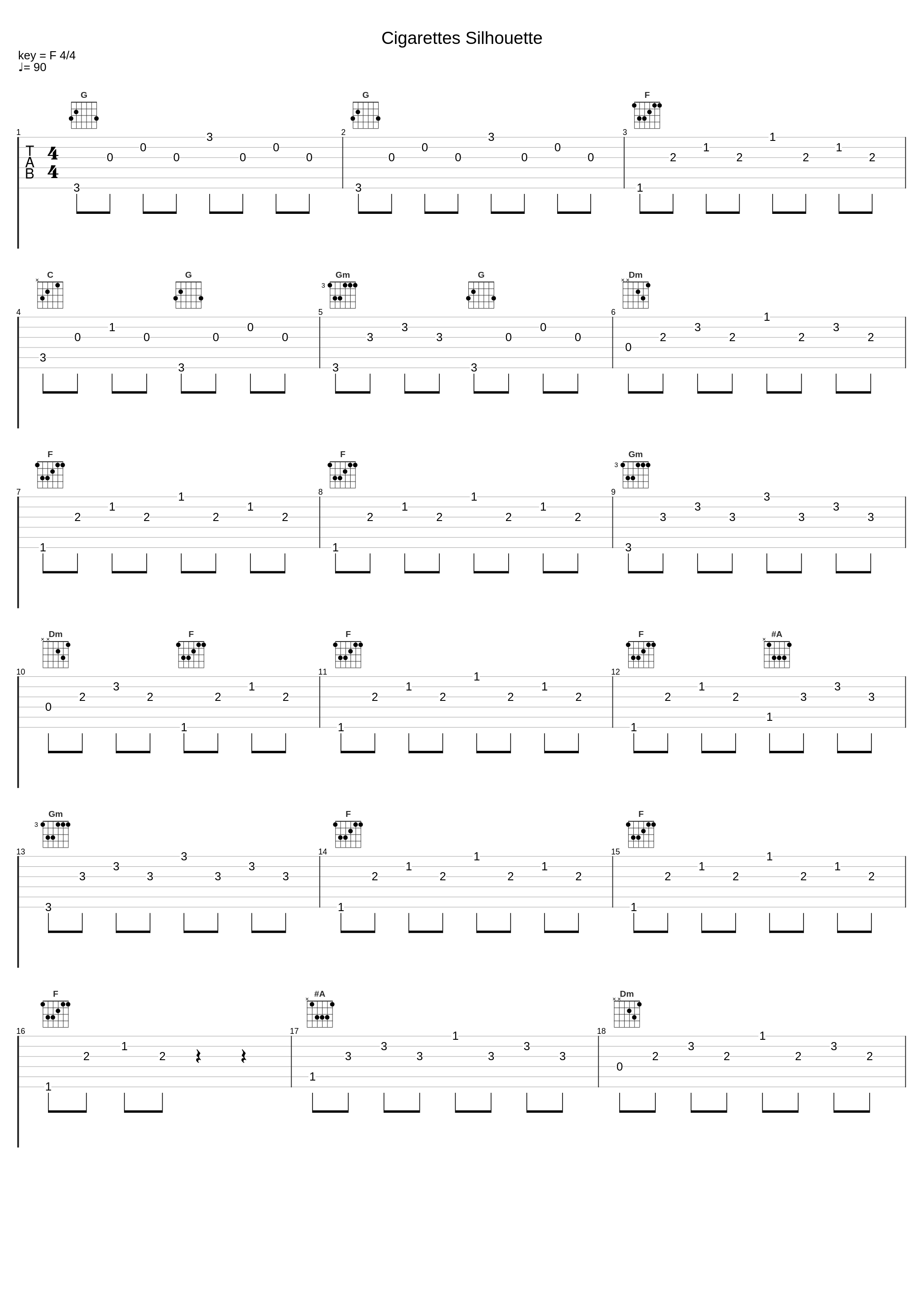 Cigarettes Silhouette_Sidney Bird_1