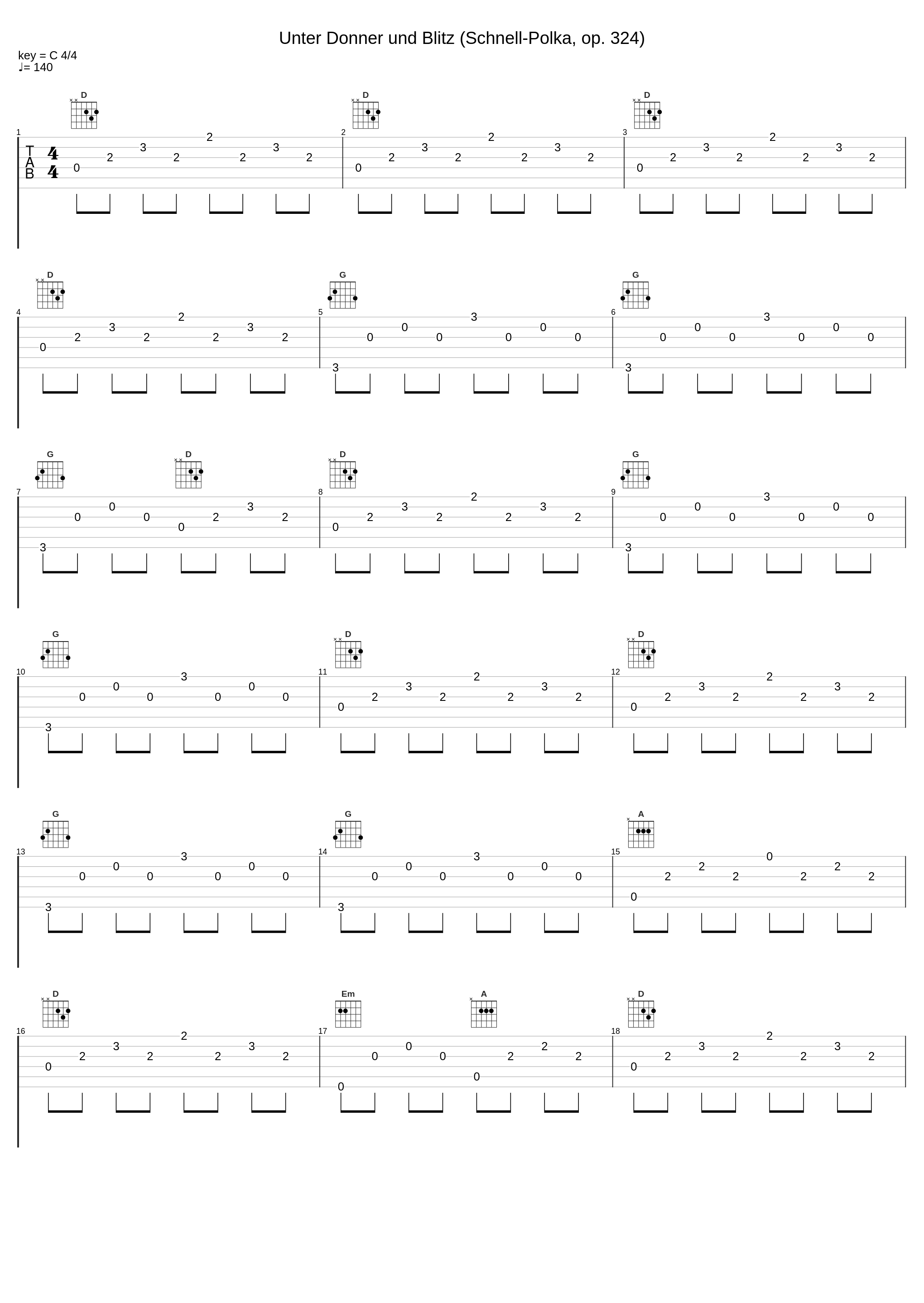 Unter Donner und Blitz (Schnell-Polka, op. 324)_Wiener Sängerknaben_1