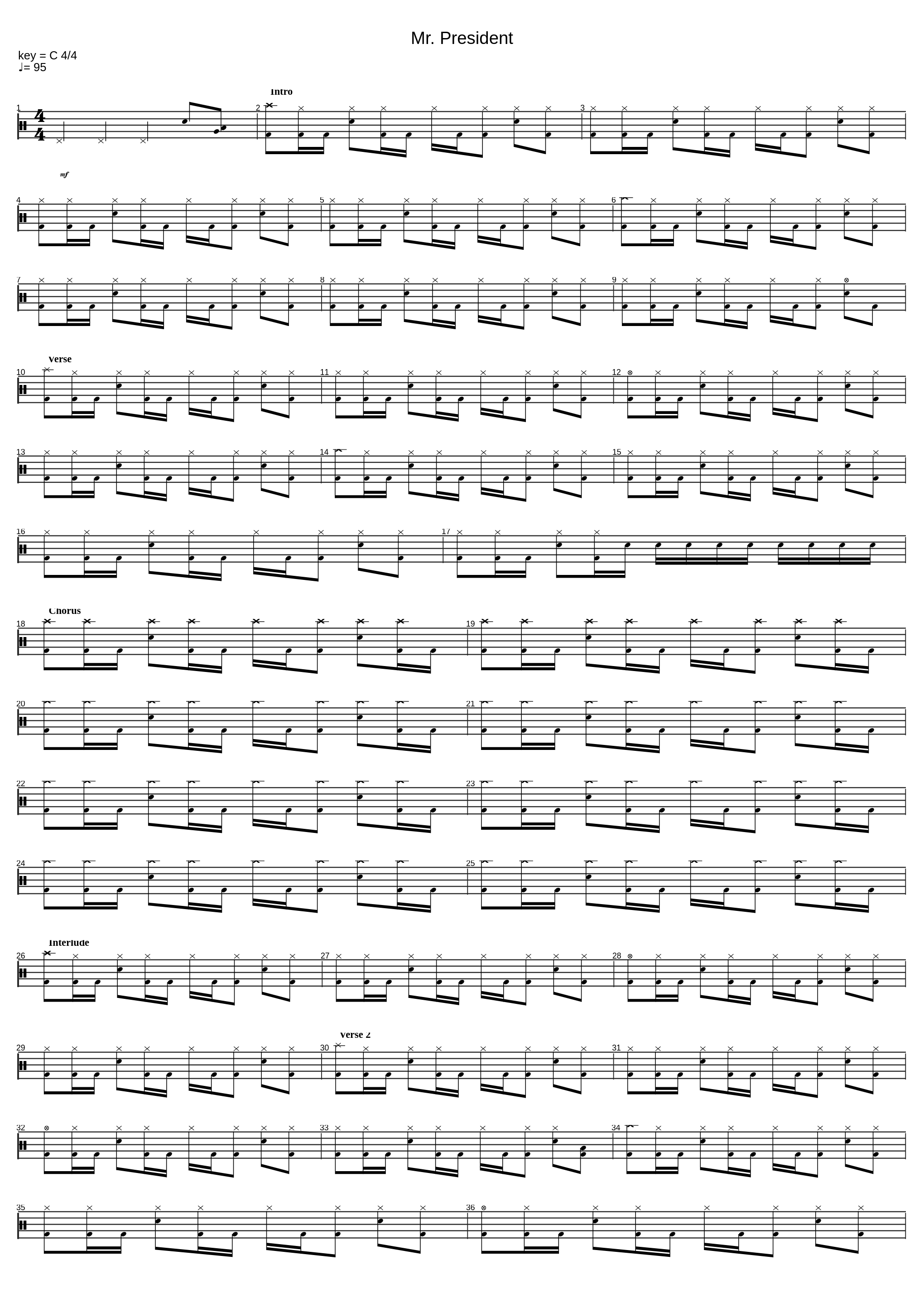 Mr. President_Horton's Truth_1