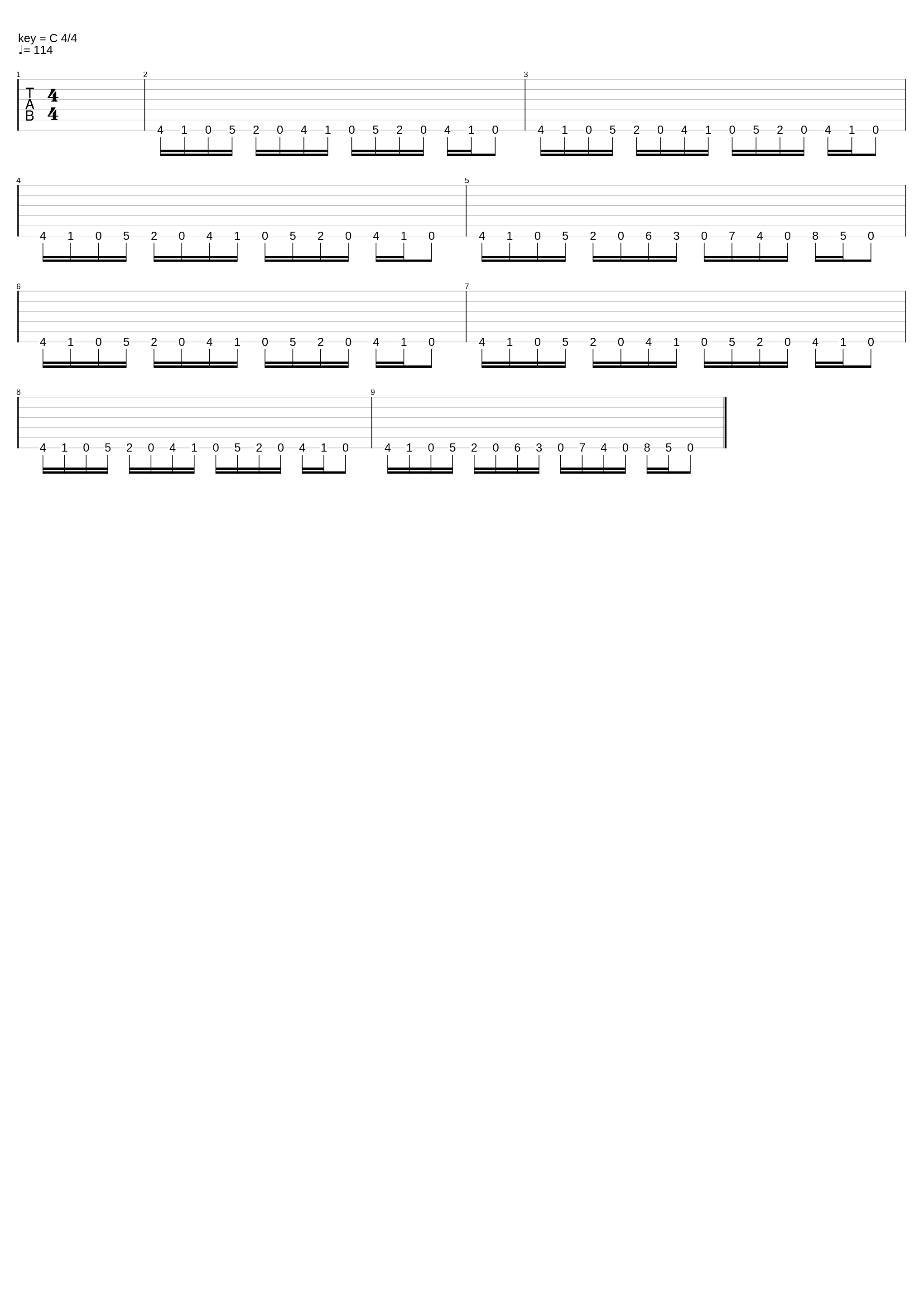 Tears Of Blood riff_Clash Bulldog's_1