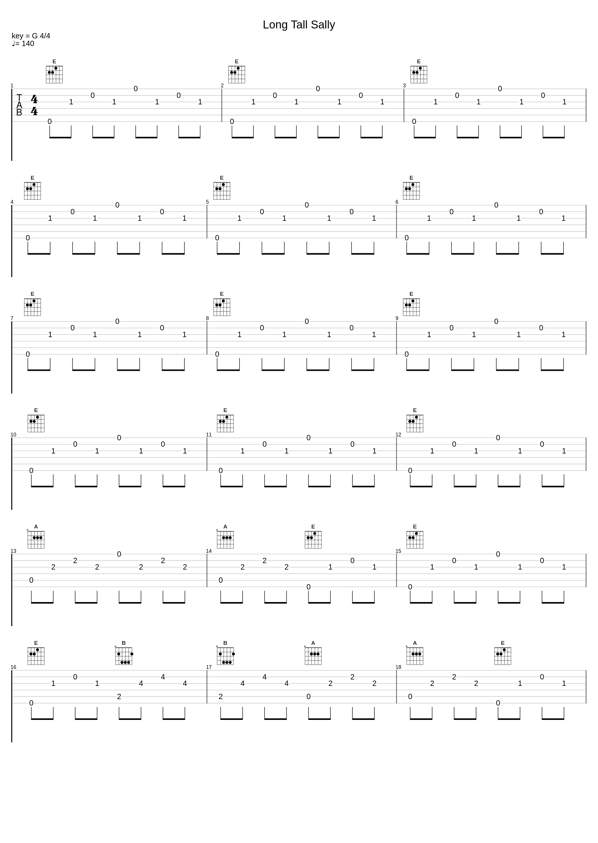 Long Tall Sally_The 5.6.7.8's_1