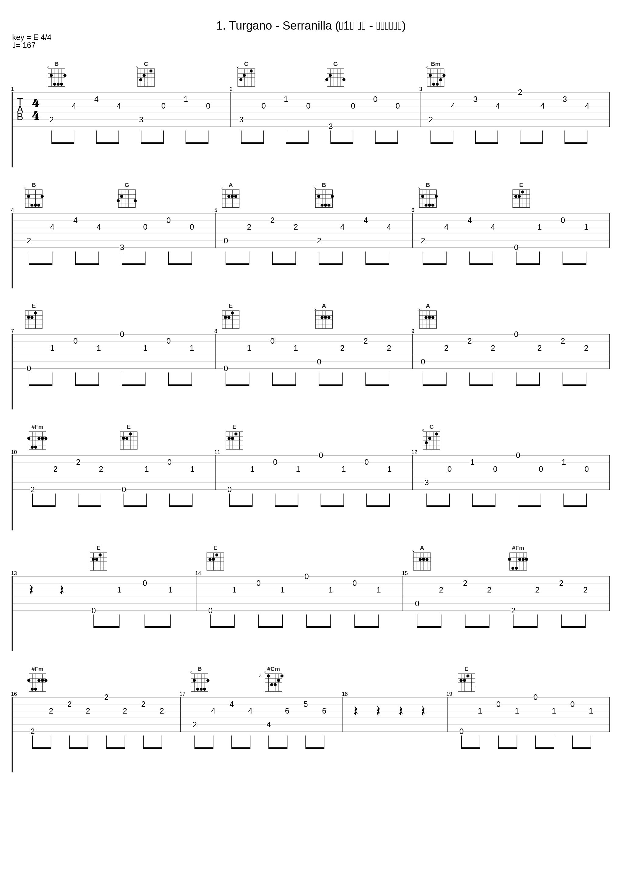 1. Turgano - Serranilla (第1首 站立 - 塞拉尼亚浅滩)_Andrés Segovia_1