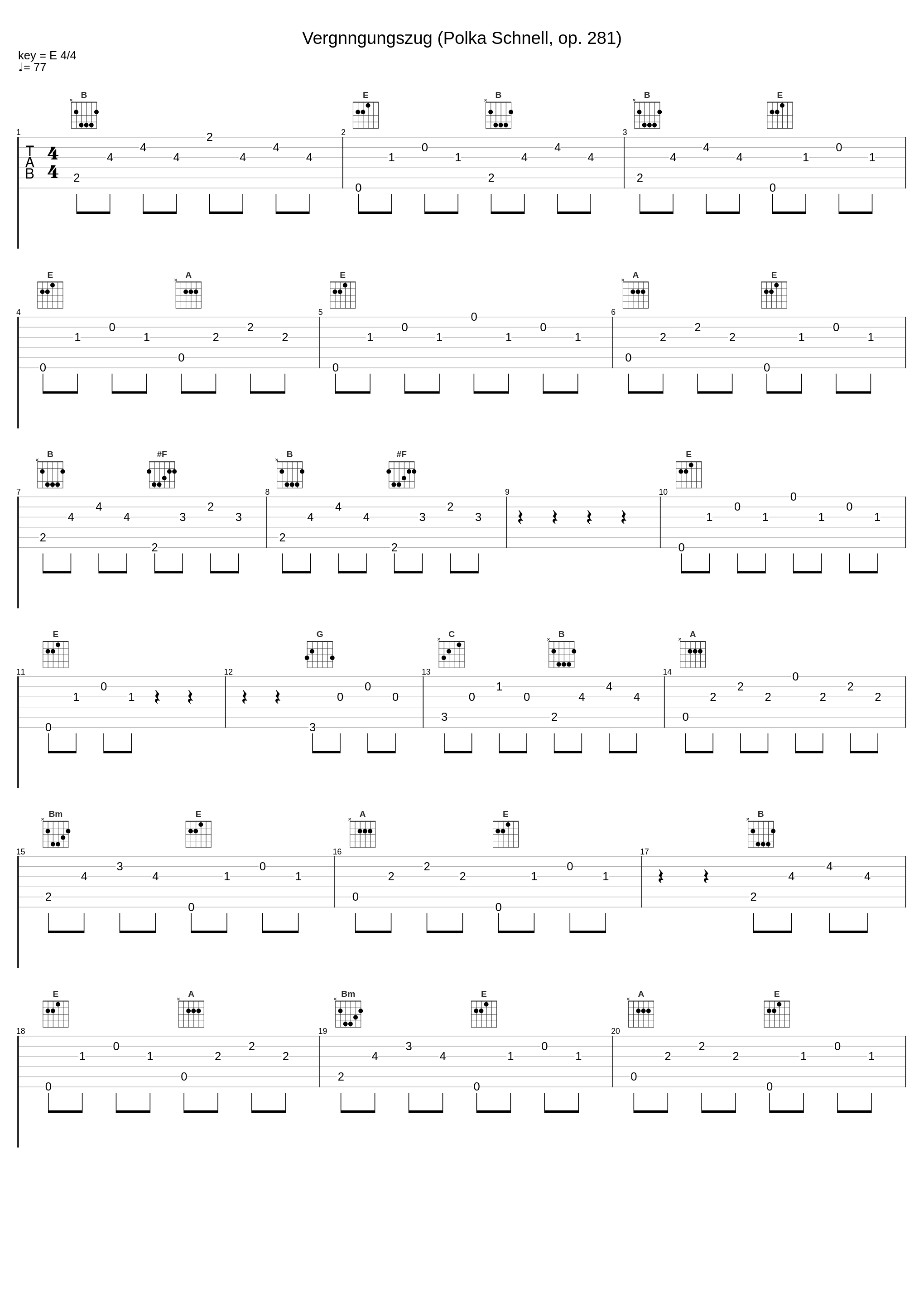 Vergnngungszug (Polka Schnell, op. 281)_Wiener Sängerknaben_1