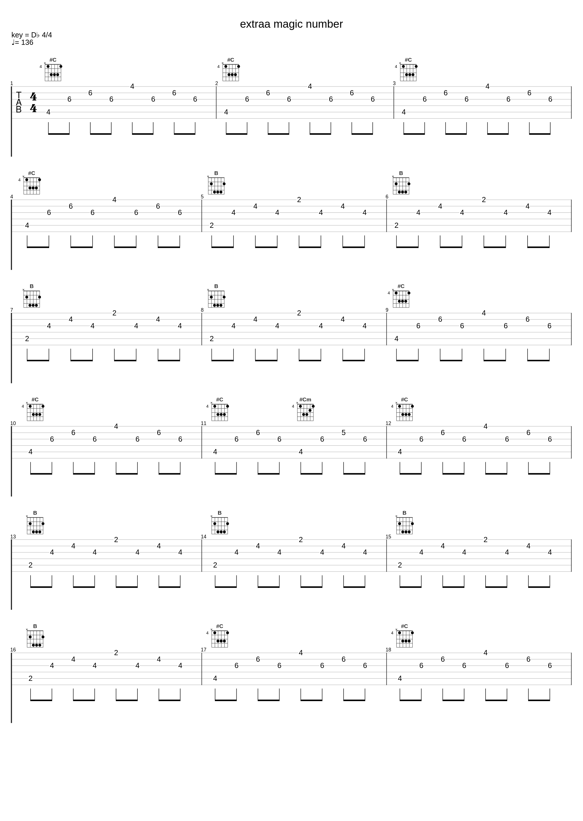 extraa magic number_ゲーム・ミュージック_1