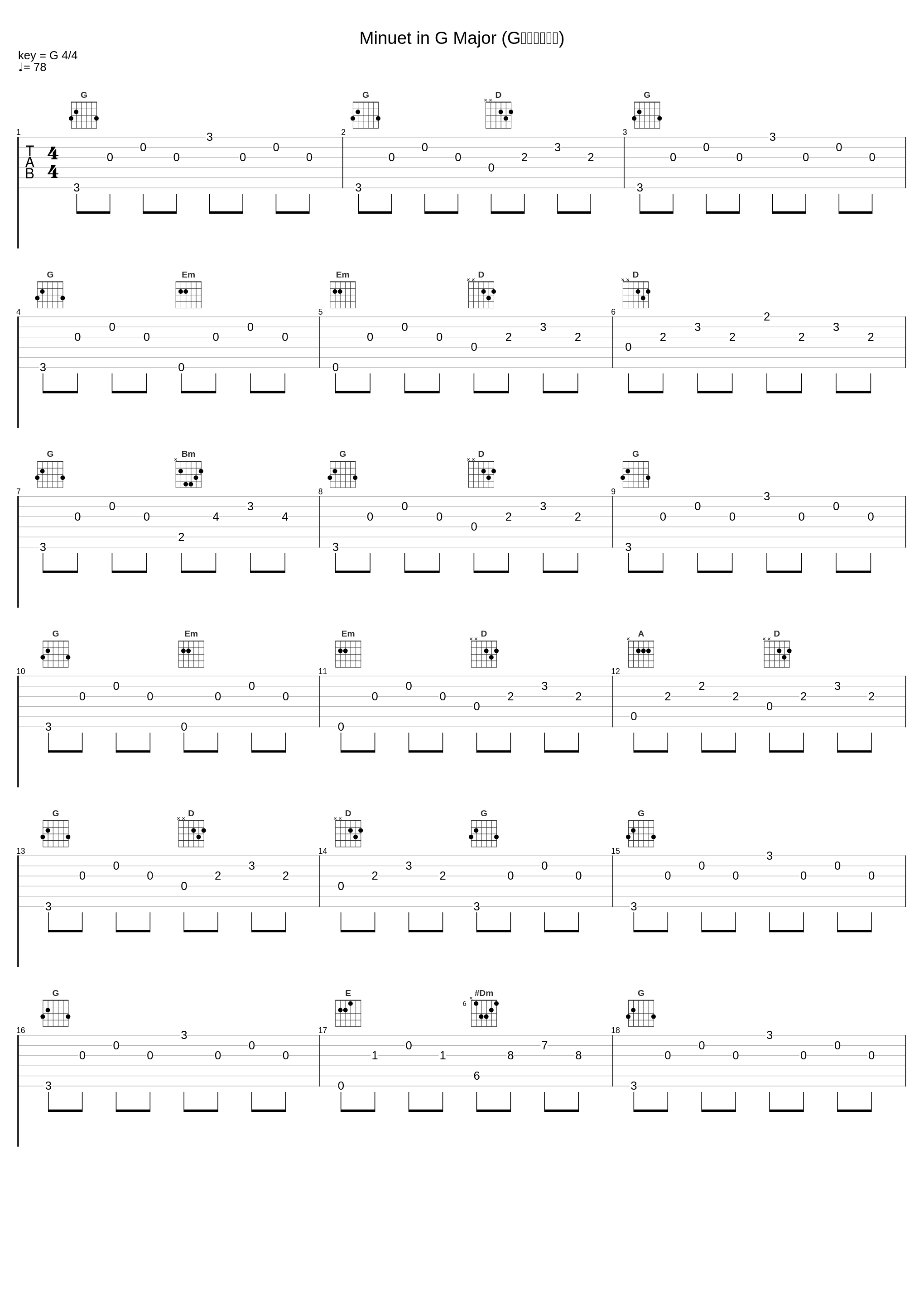 Minuet in G Major (G大调小步舞曲)_Moura Lympany_1