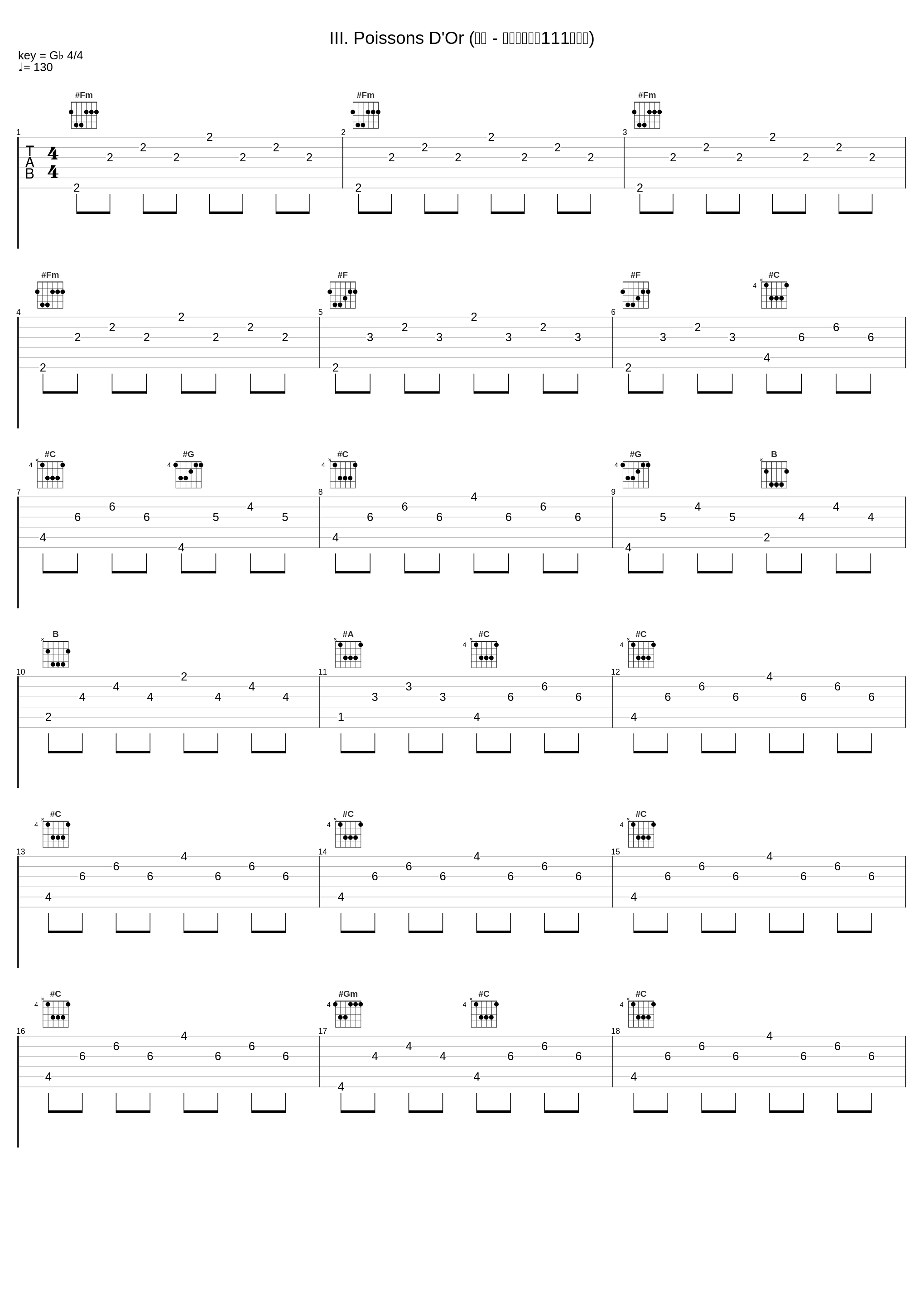 III. Poissons D'Or (印象 - 第二本，作品111：金鱼)_Elena Shishko_1