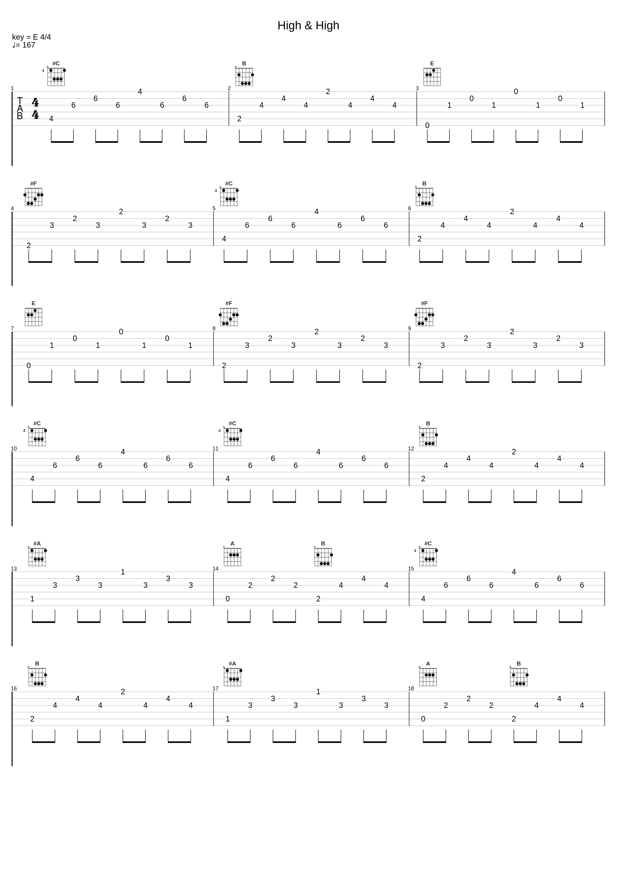 High & High_フジファブリック_1