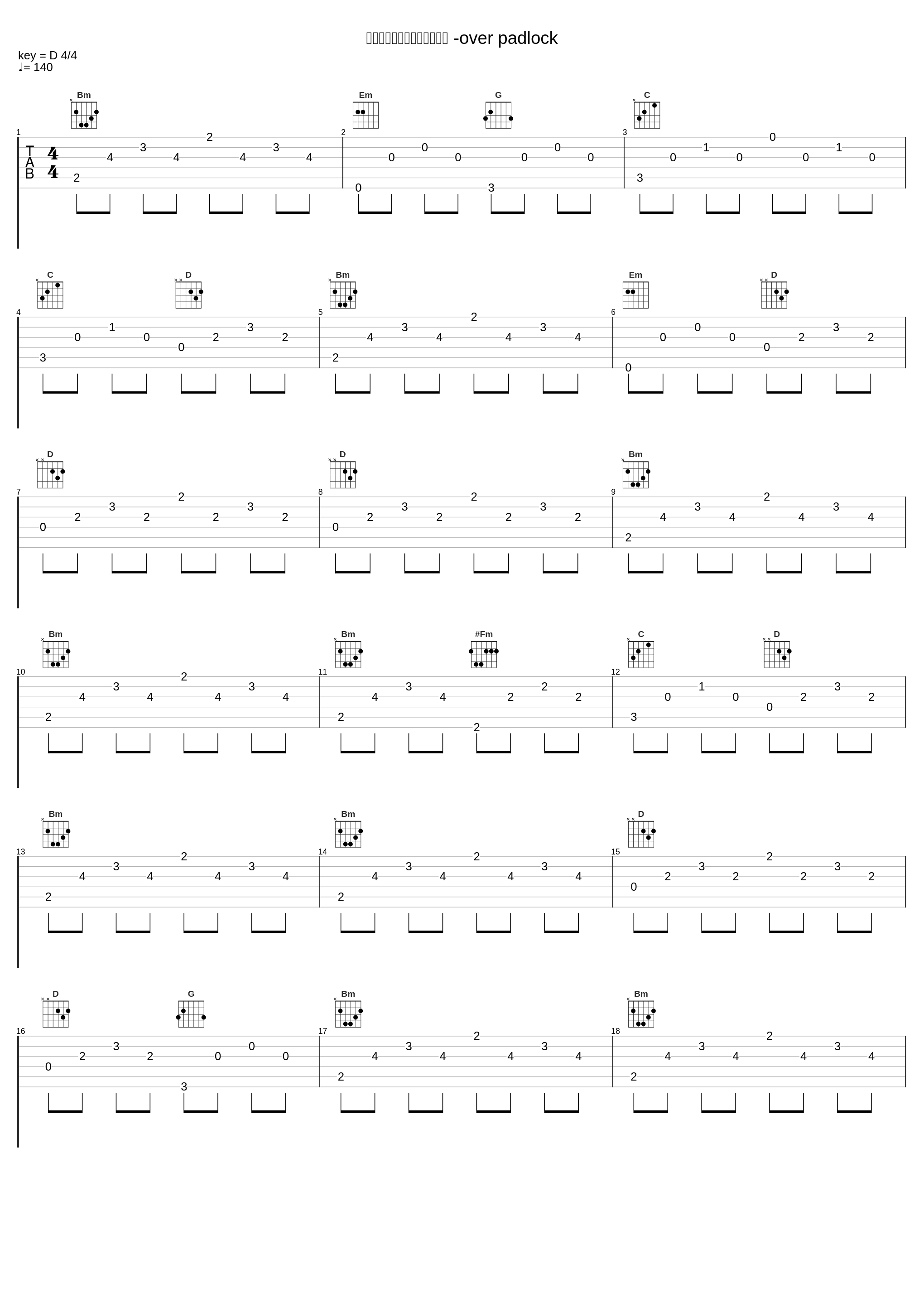 【洛天依乐正绫自作曲】生贄 -over padlock_洛天依,乐正绫_1