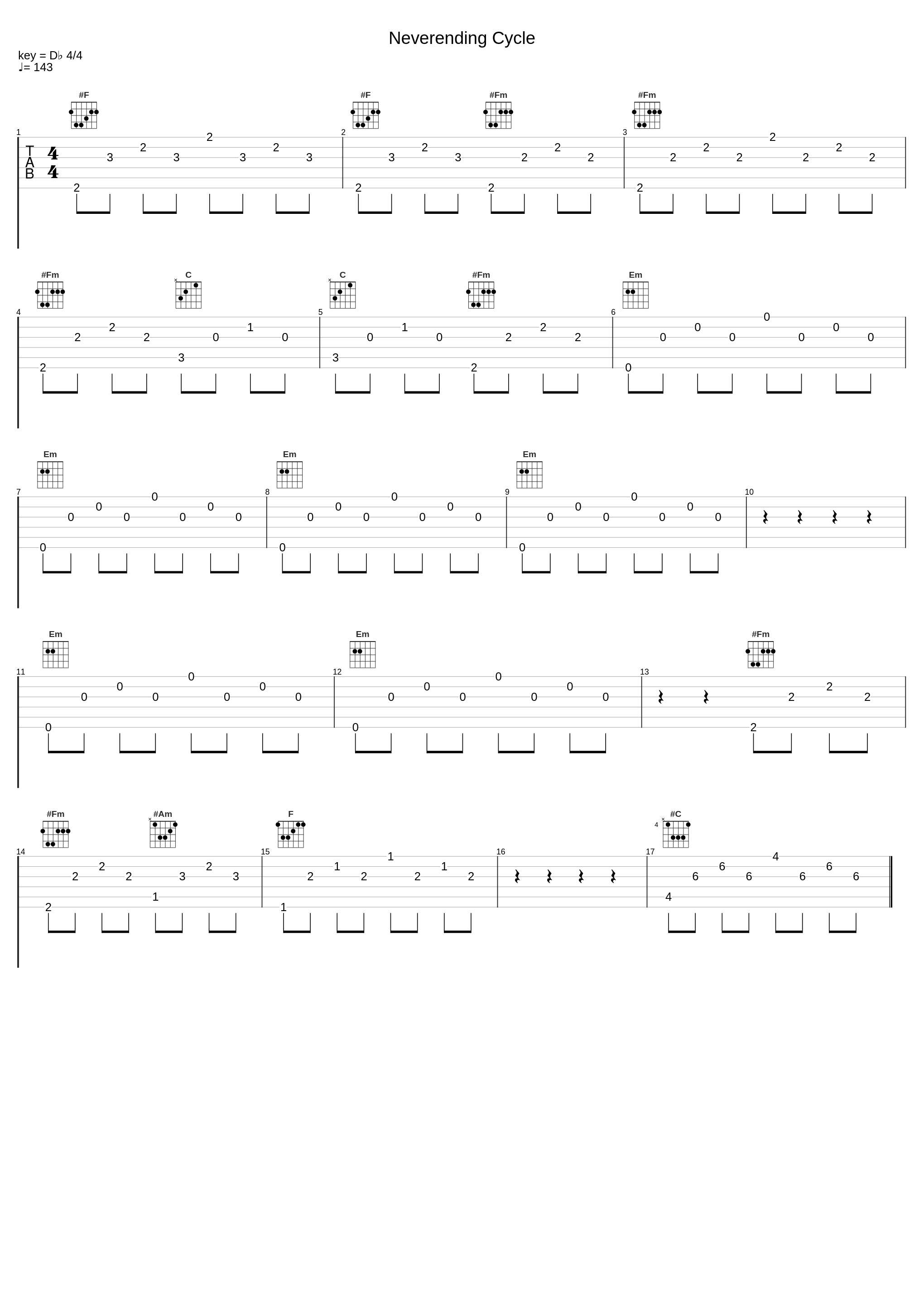 Neverending Cycle_ゲーム・ミュージック_1
