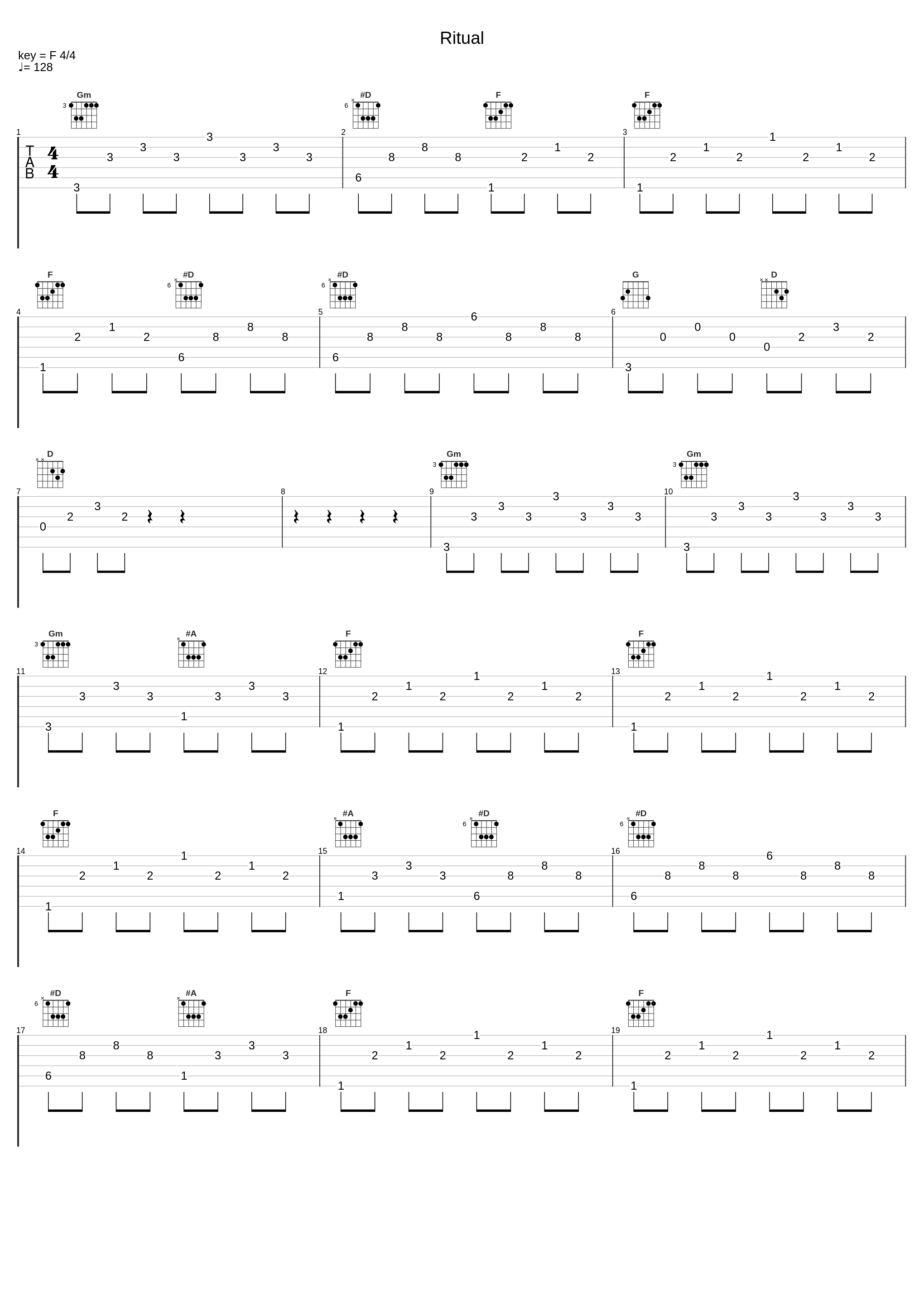 Ritual_ゲーム・ミュージック_1