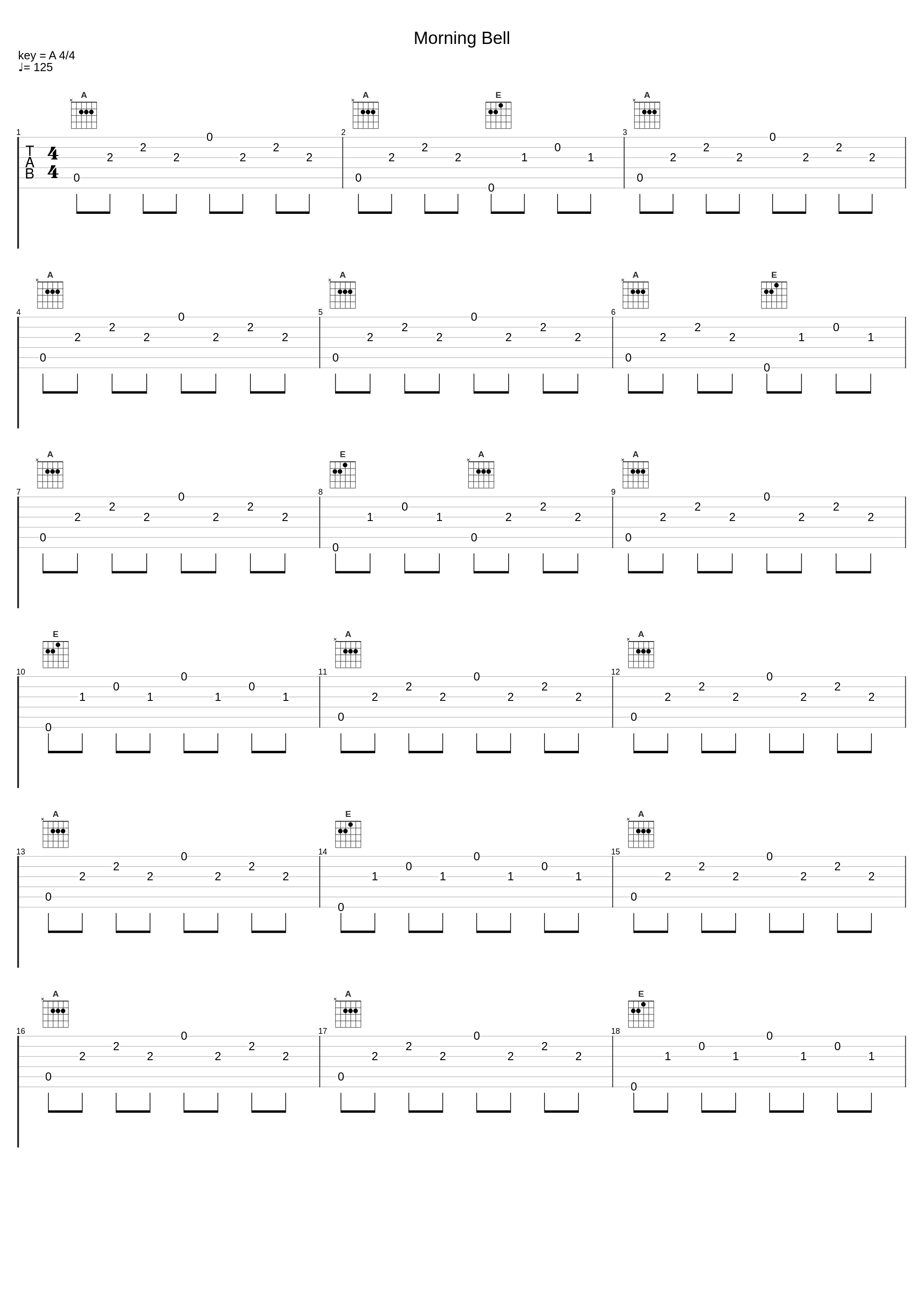 Morning Bell_ゲーム・ミュージック_1
