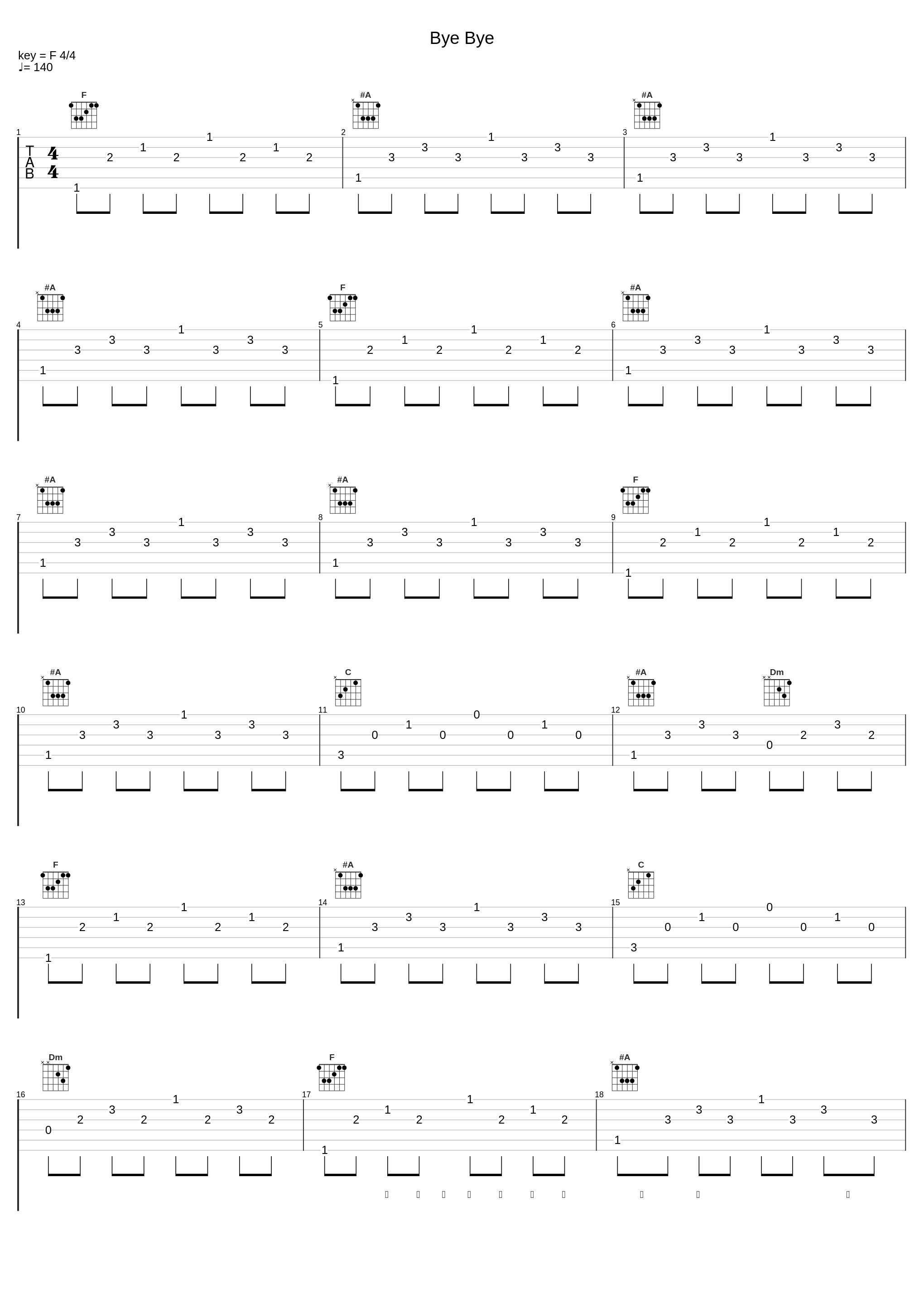Bye Bye_フジファブリック_1