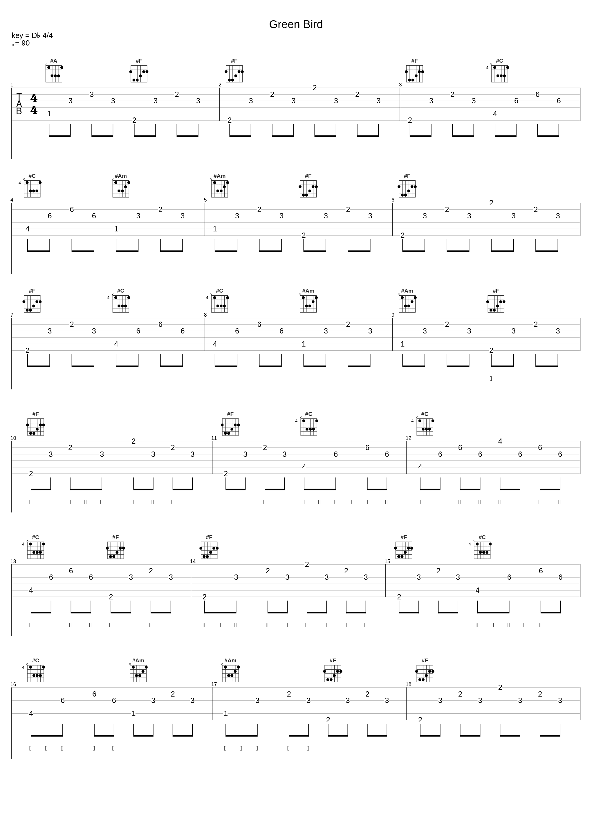 Green Bird_フジファブリック_1
