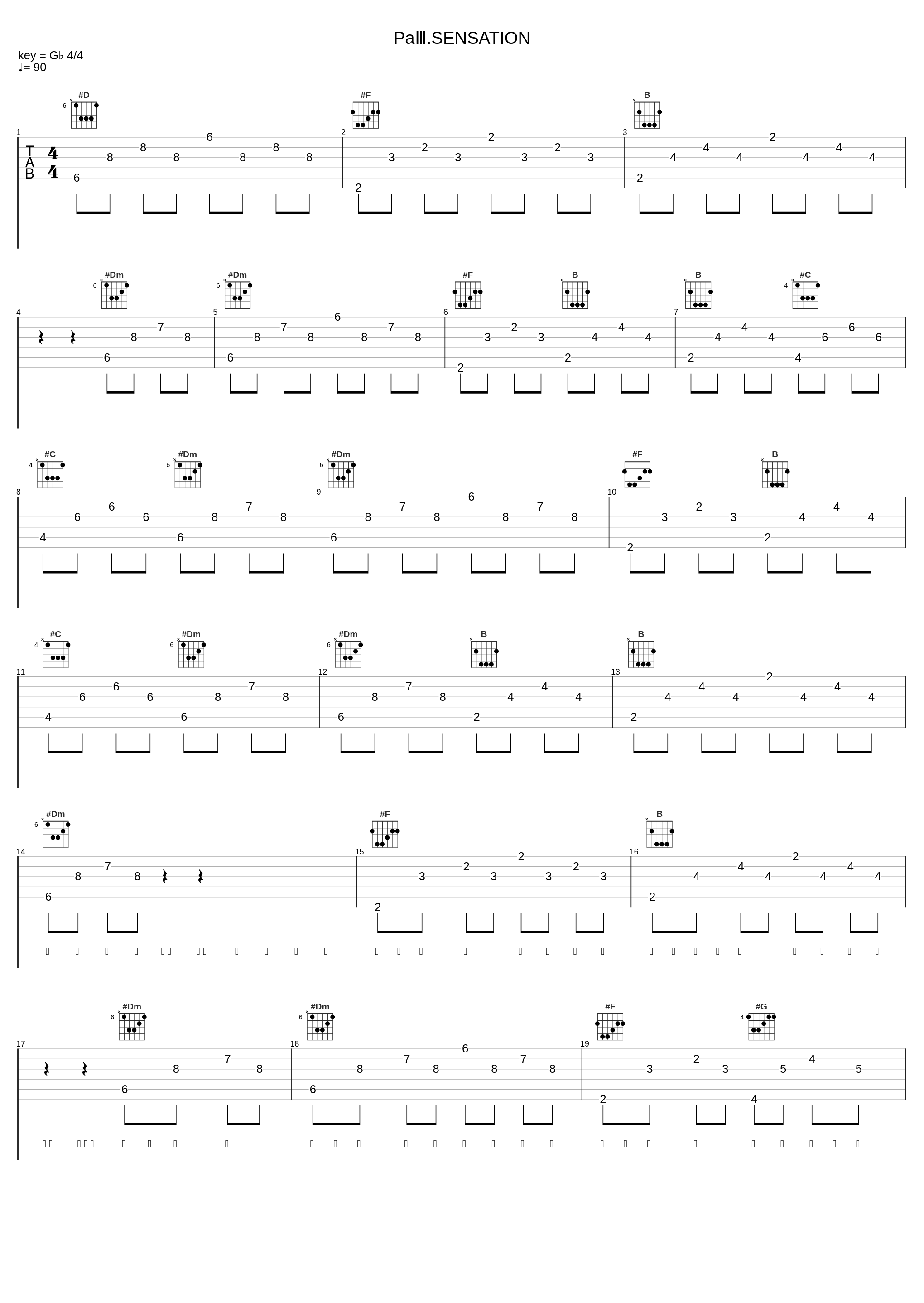 PaⅢ.SENSATION_踏云社,洛天依,言和,乐正绫_1