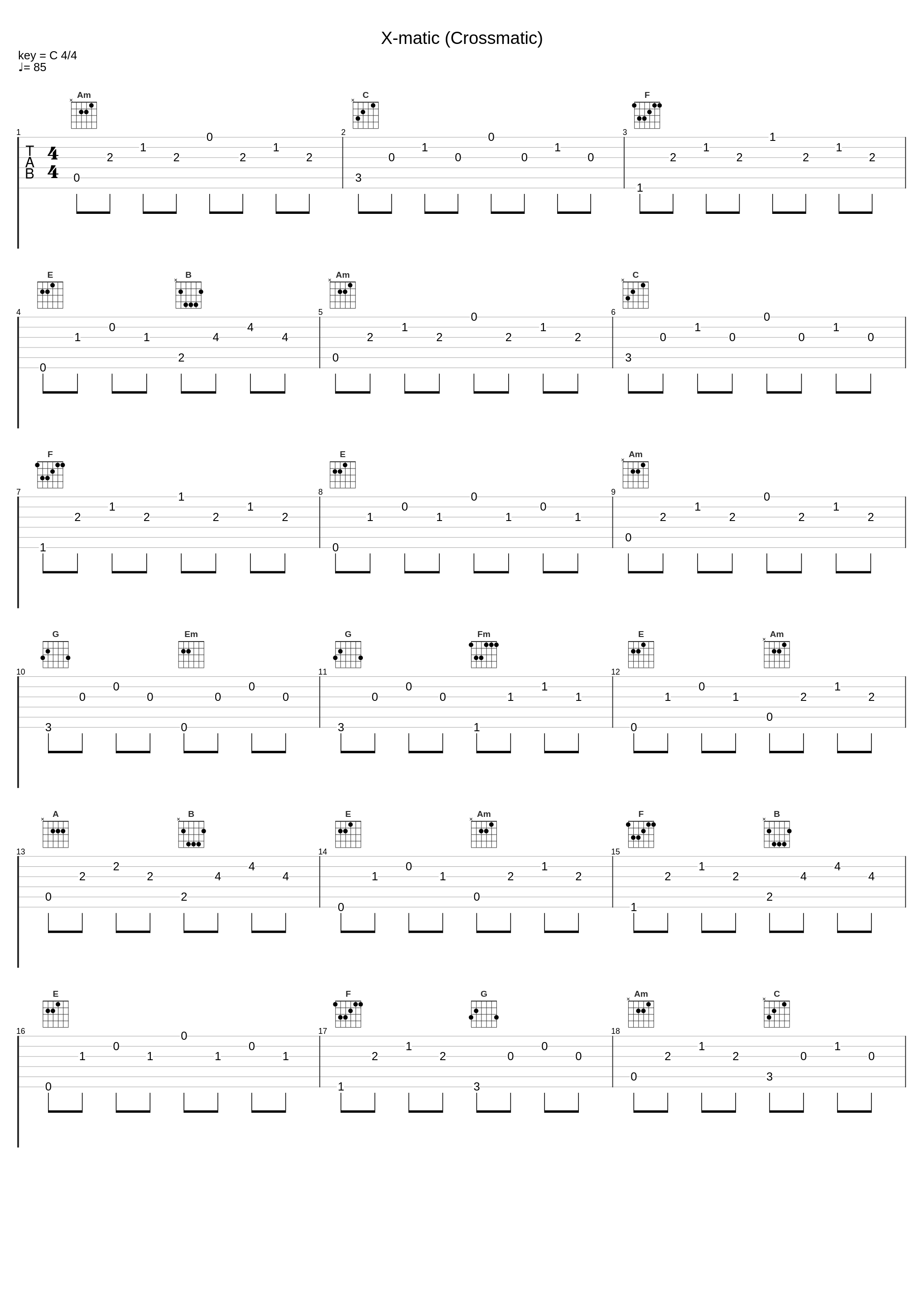 X-matic (Crossmatic)_石渡太輔,佐藤ノリチカ,きくお_1