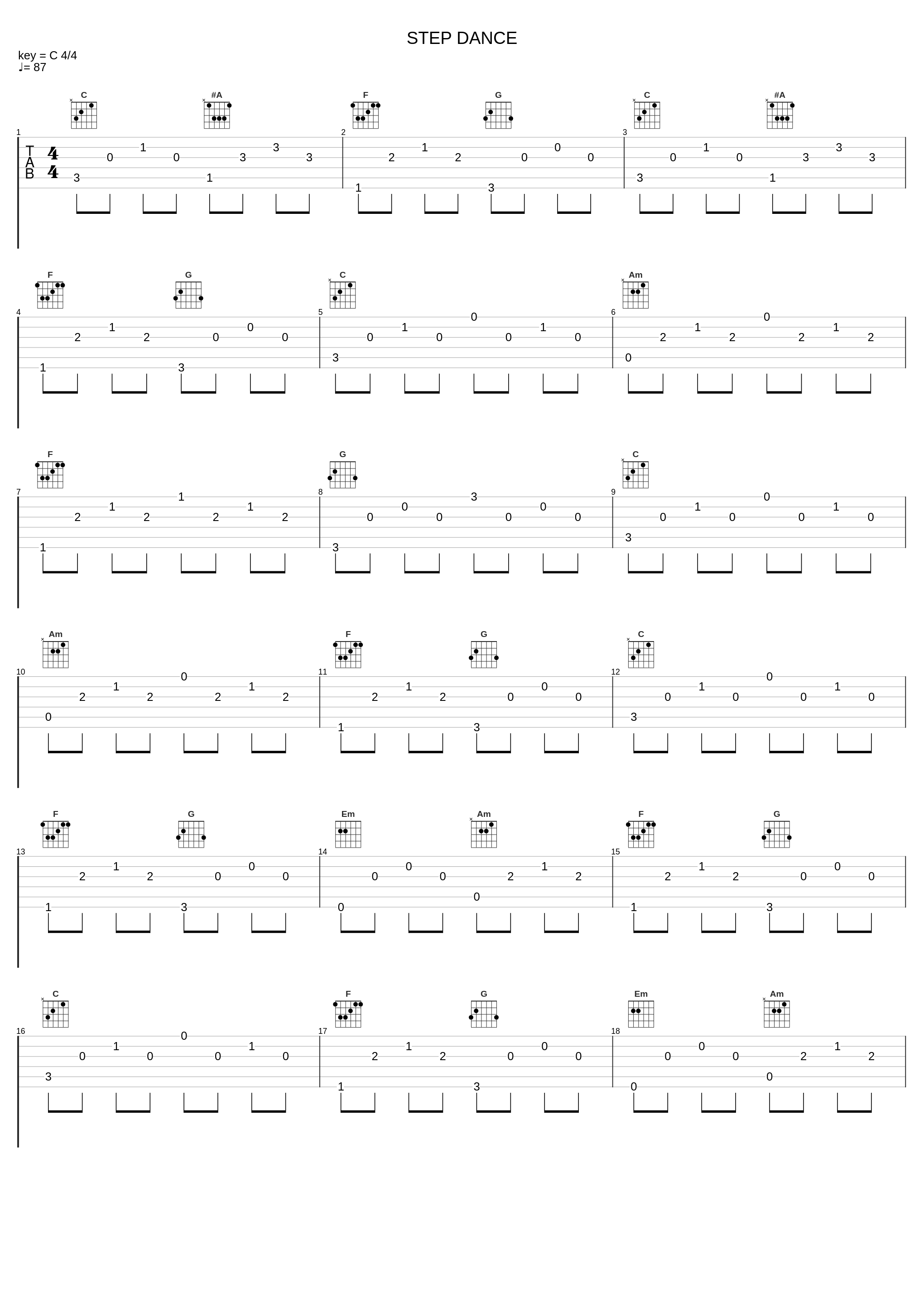 STEP DANCE_ゲーム・ミュージック_1