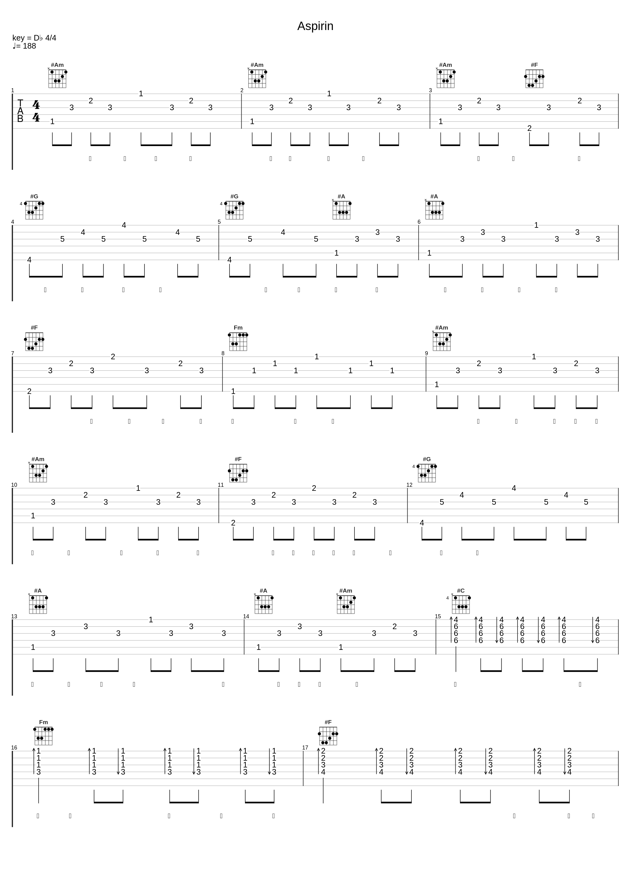 Aspirin_無力P,柿チョコ_1