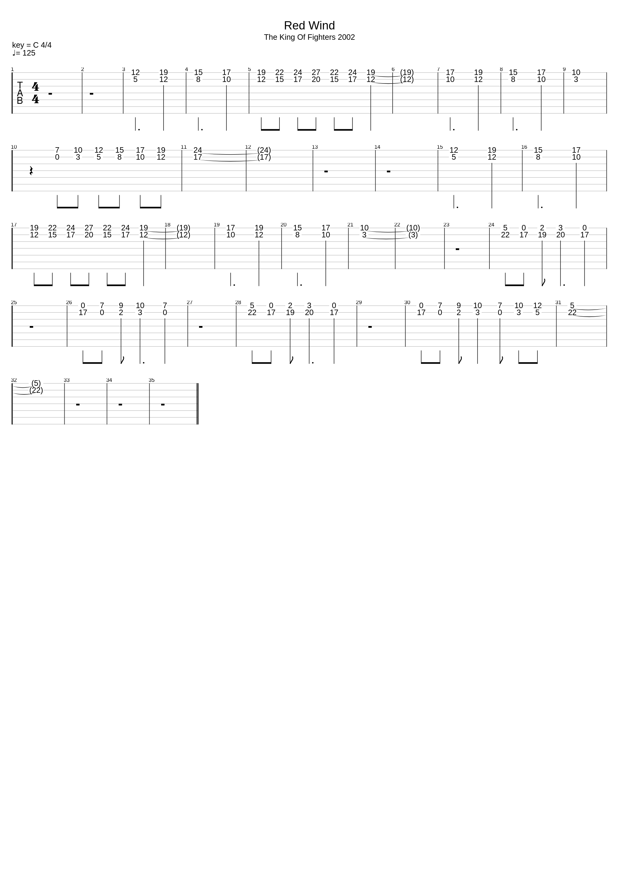 Red Wind (China Stage)_The King Of Fighters 02_1