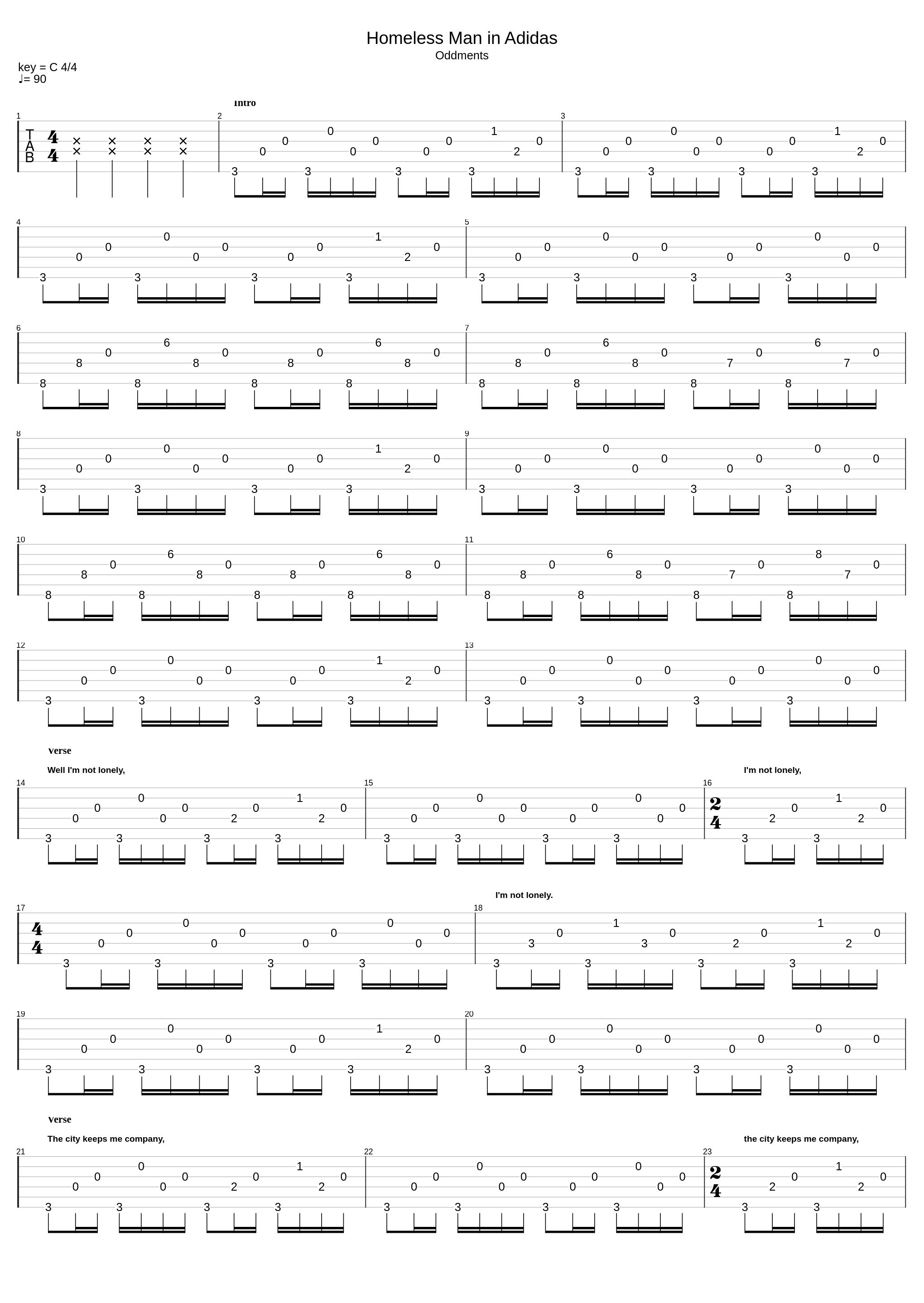 Homeless Man In Adidas_King Gizzard & The Lizard Wizard_1