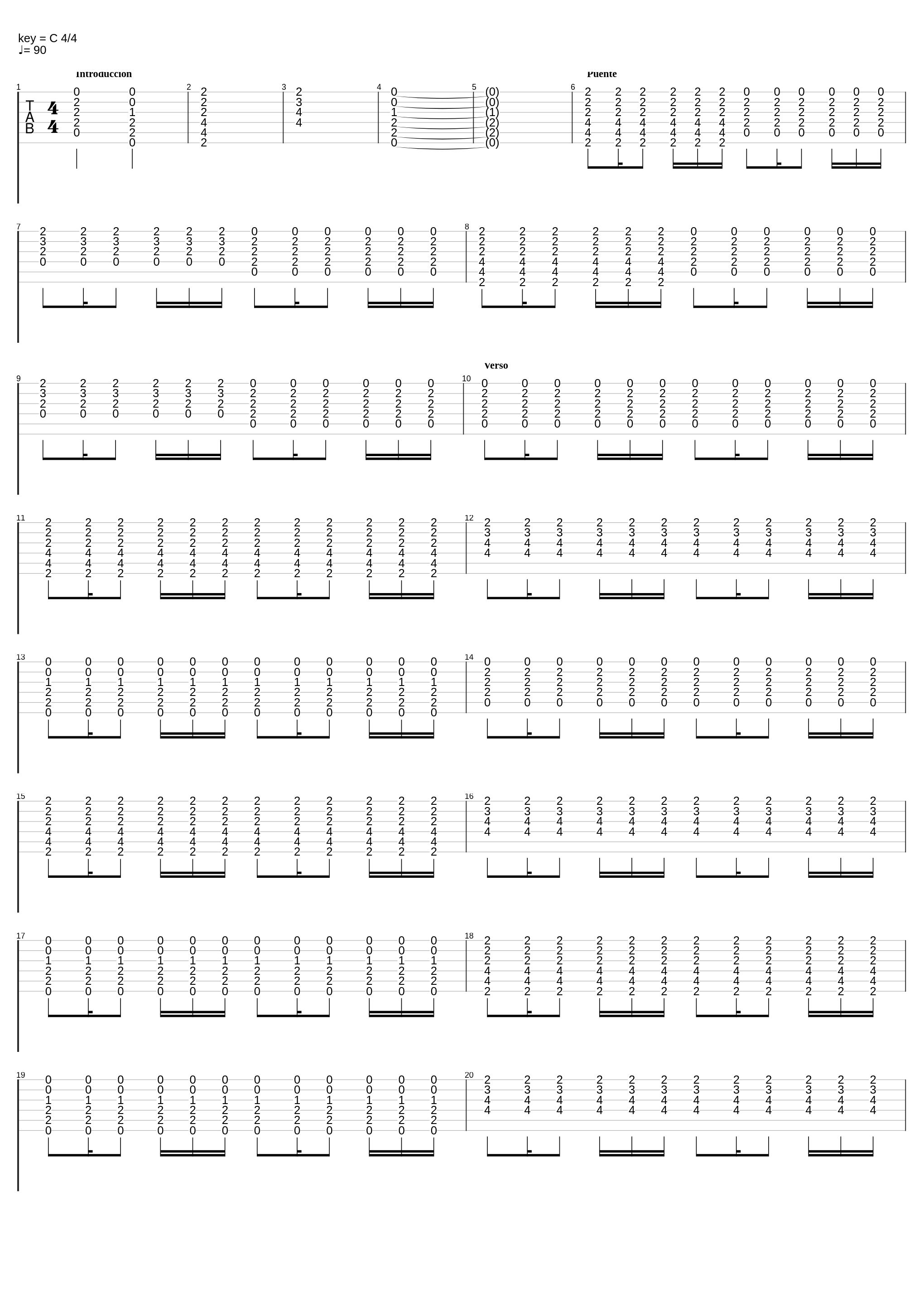 celebra la vida (guitar & bass)_Max King_1