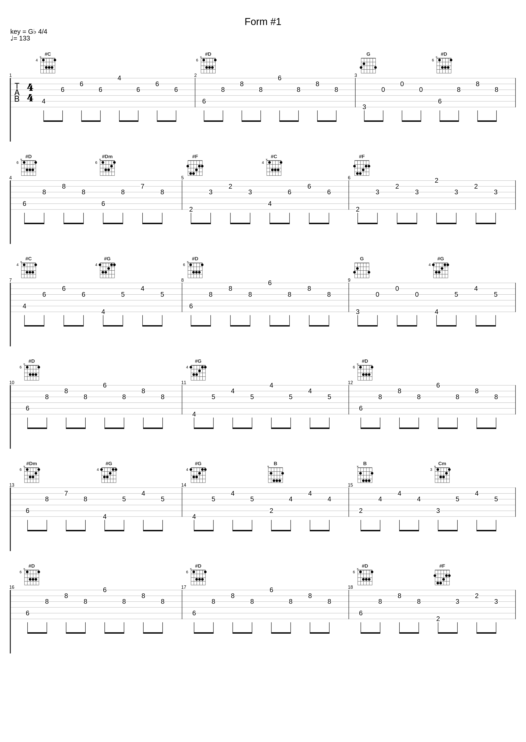 Form #1_King Crimson_1