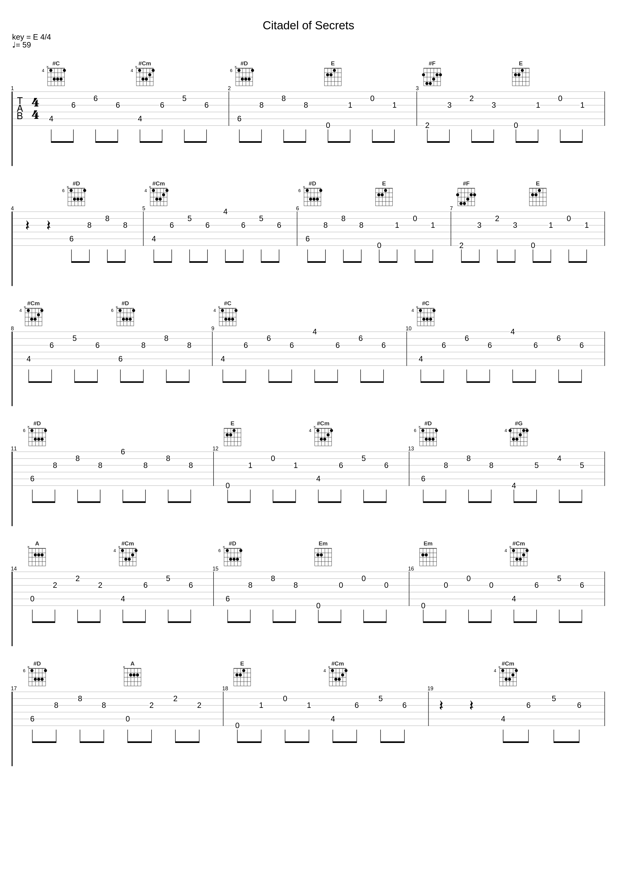 Citadel of Secrets_Nox Arcana_1