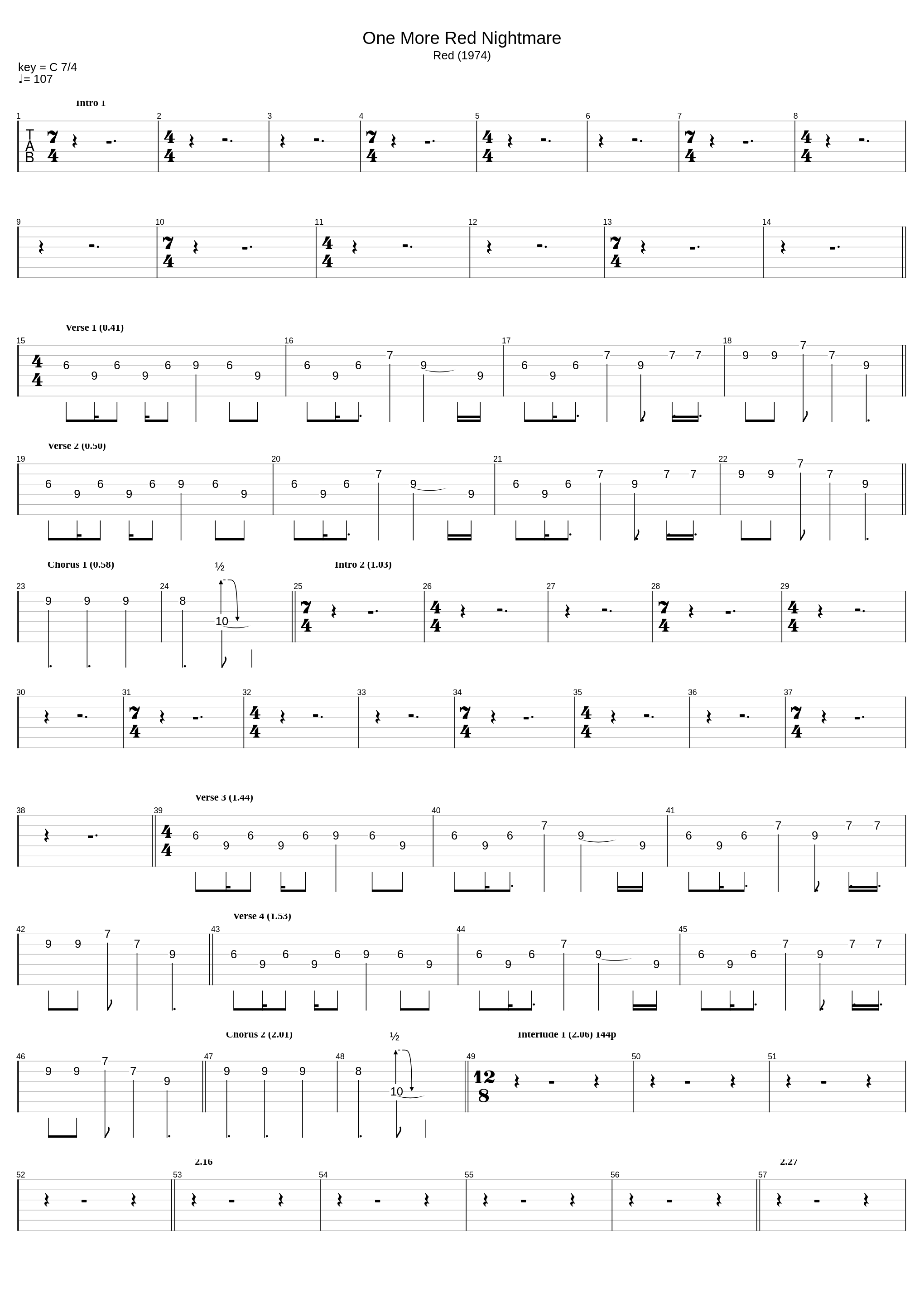 One More Red Nightmare_King Crimson_1