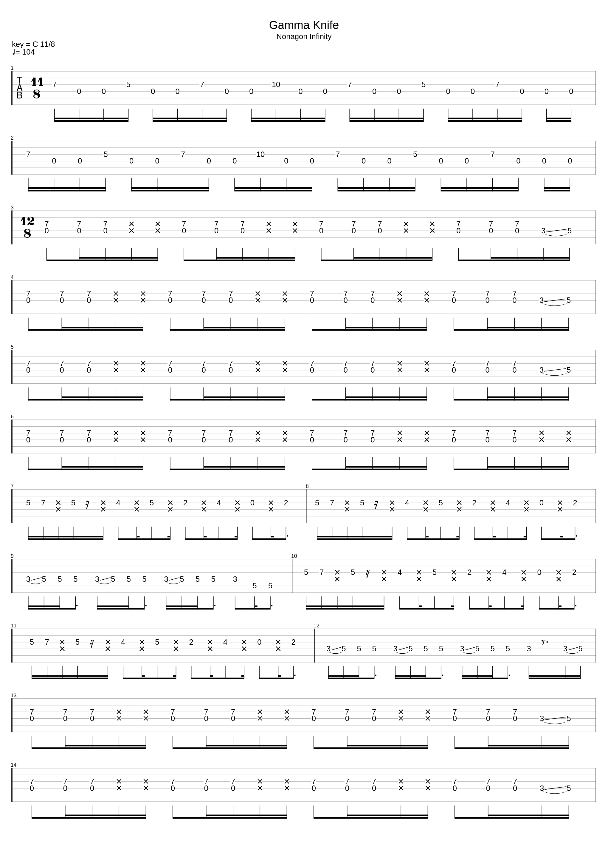 Gamma Knife_King Gizzard & The Lizard Wizard_1