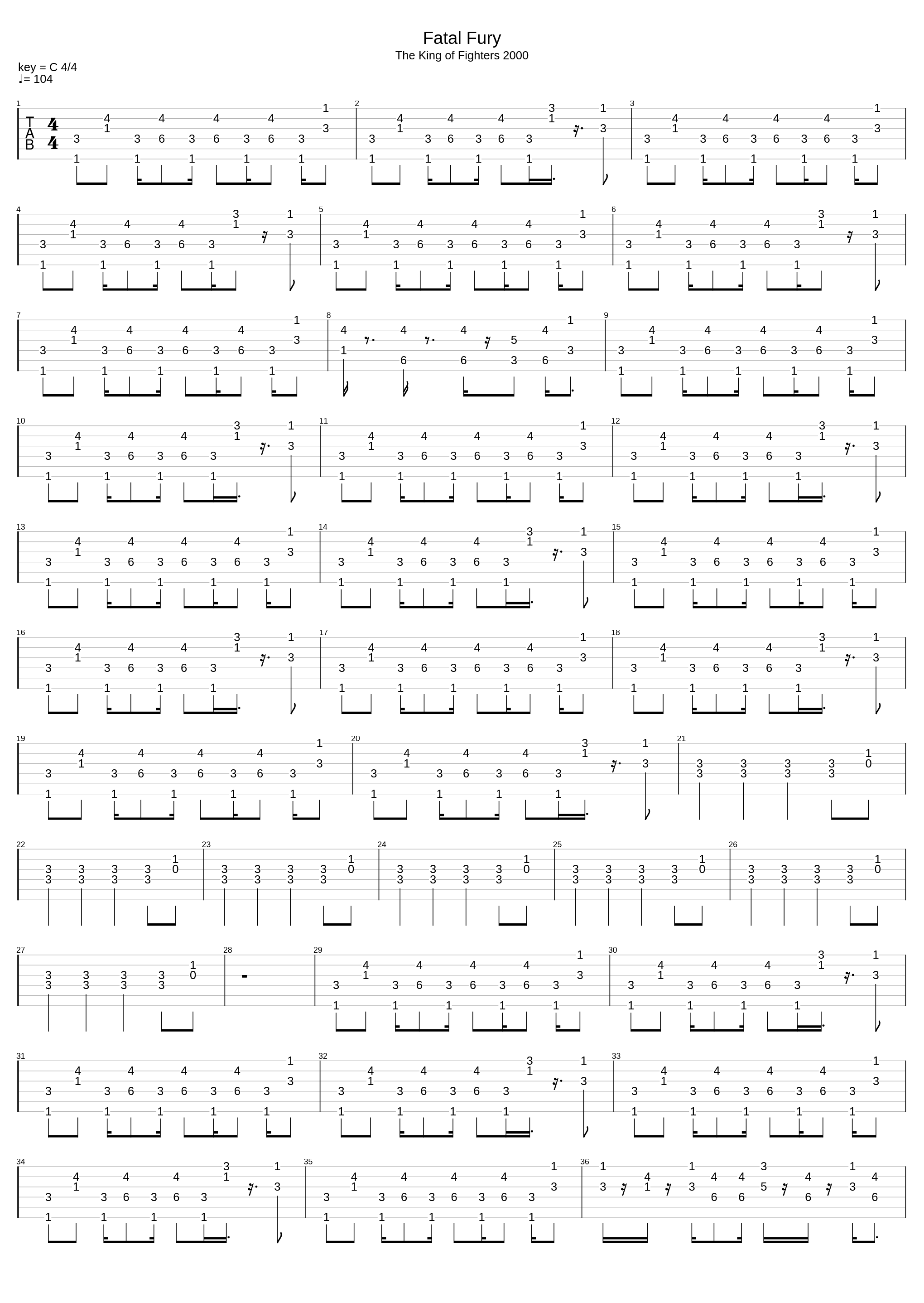 Fatal Fury_The King Of Fighters 2k_1