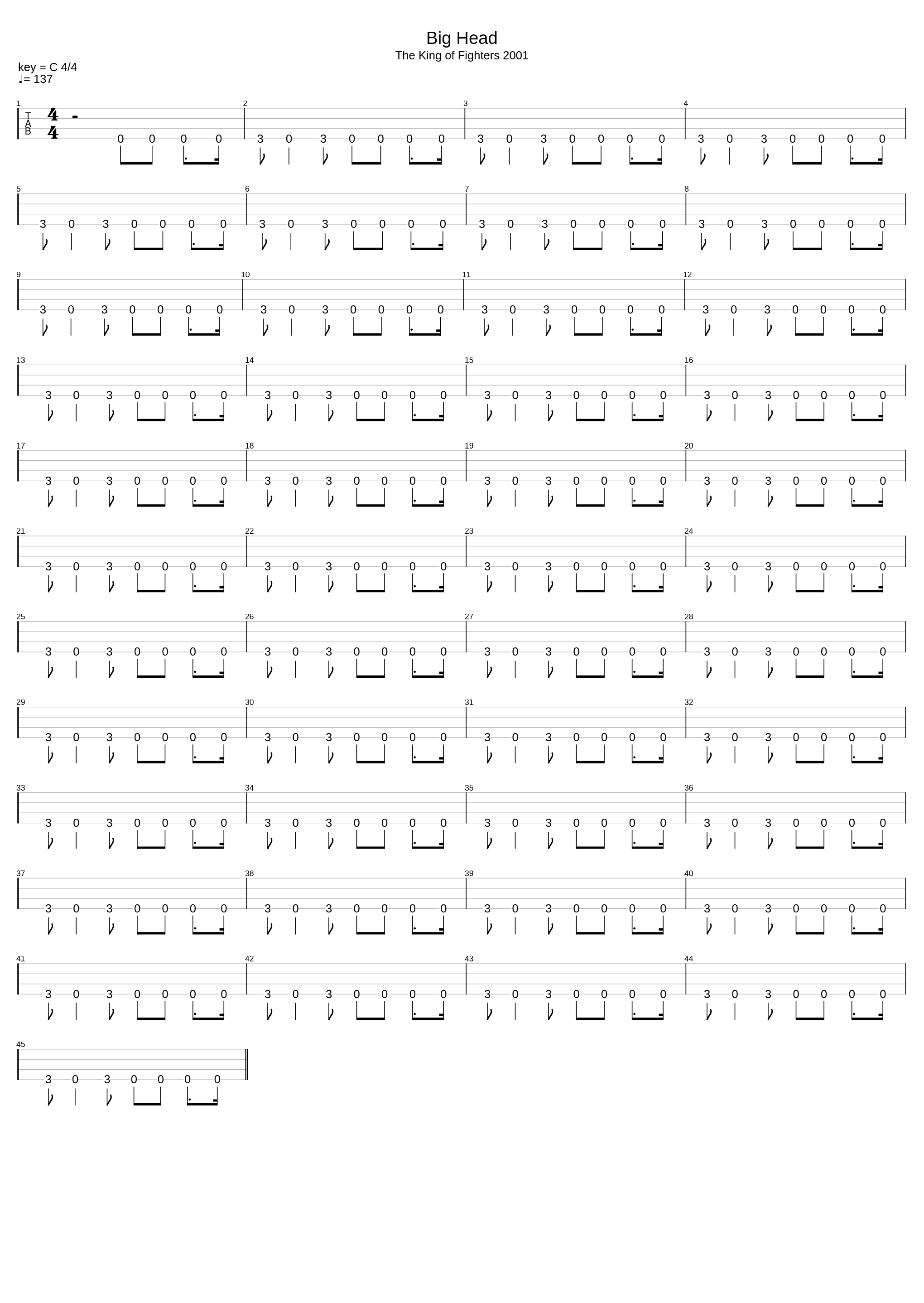 Big Head_The King Of Fighters 2k_1