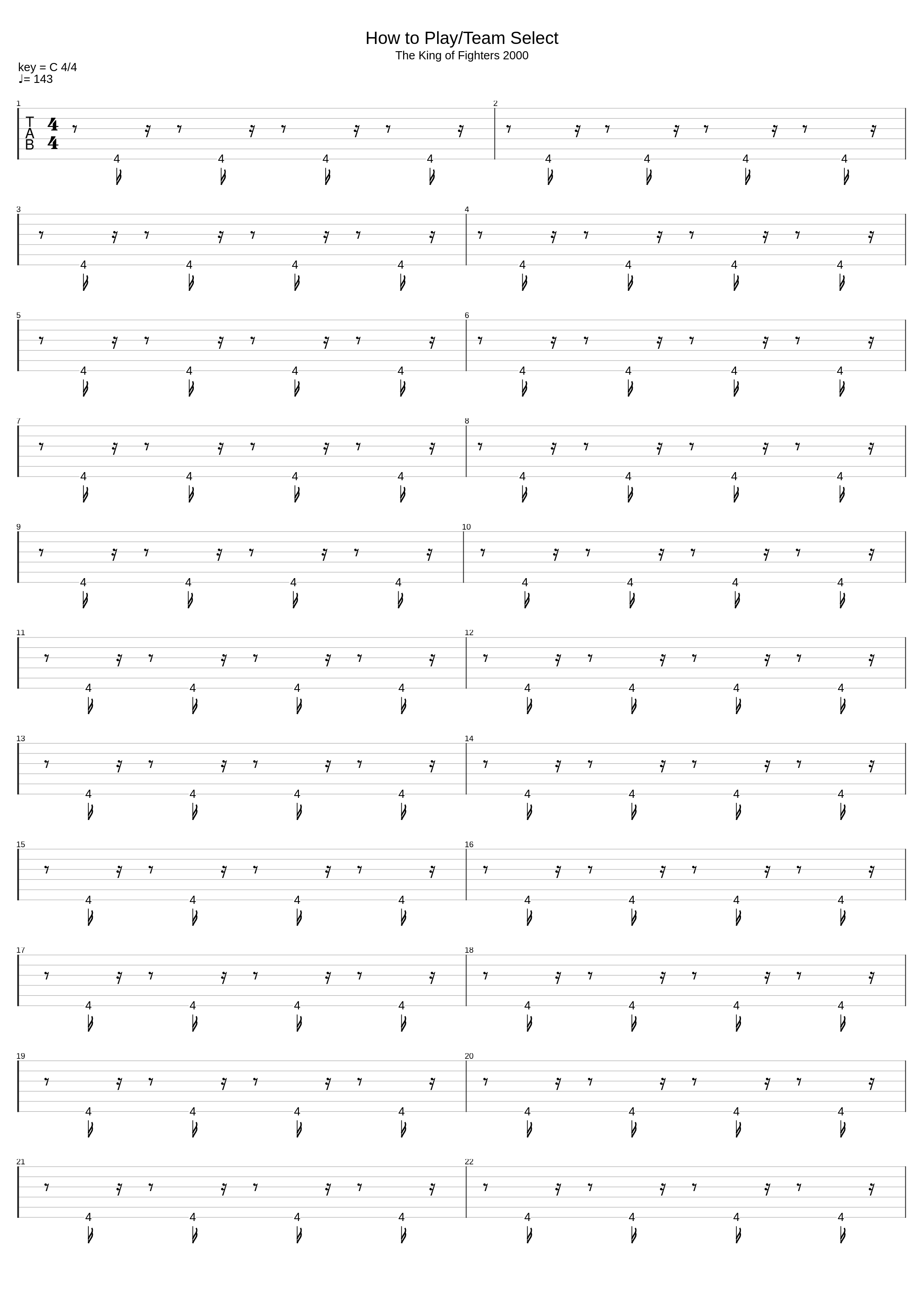 How To Play_The King Of Fighters 2k_1