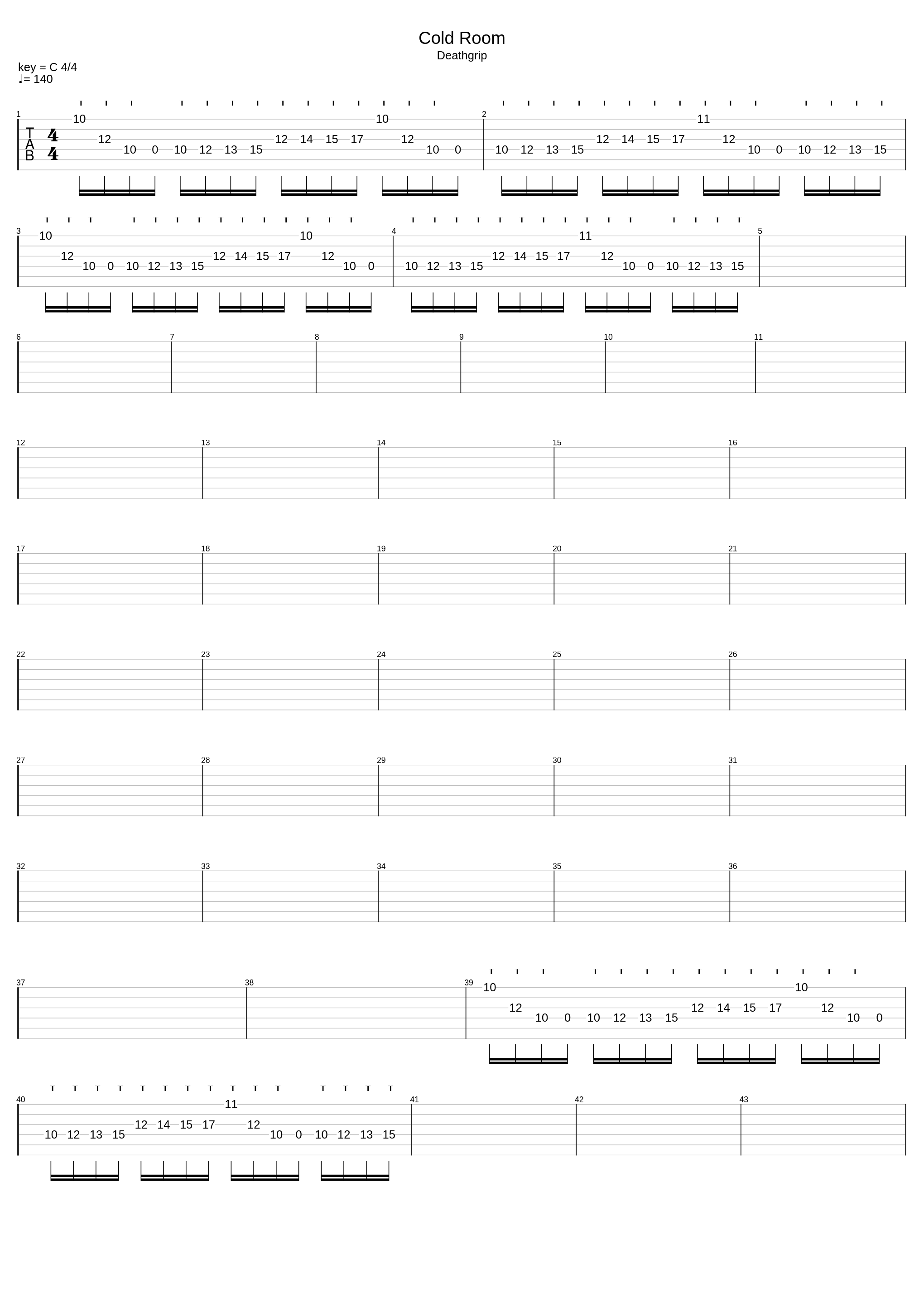 Cold Room_Fit For A King_1