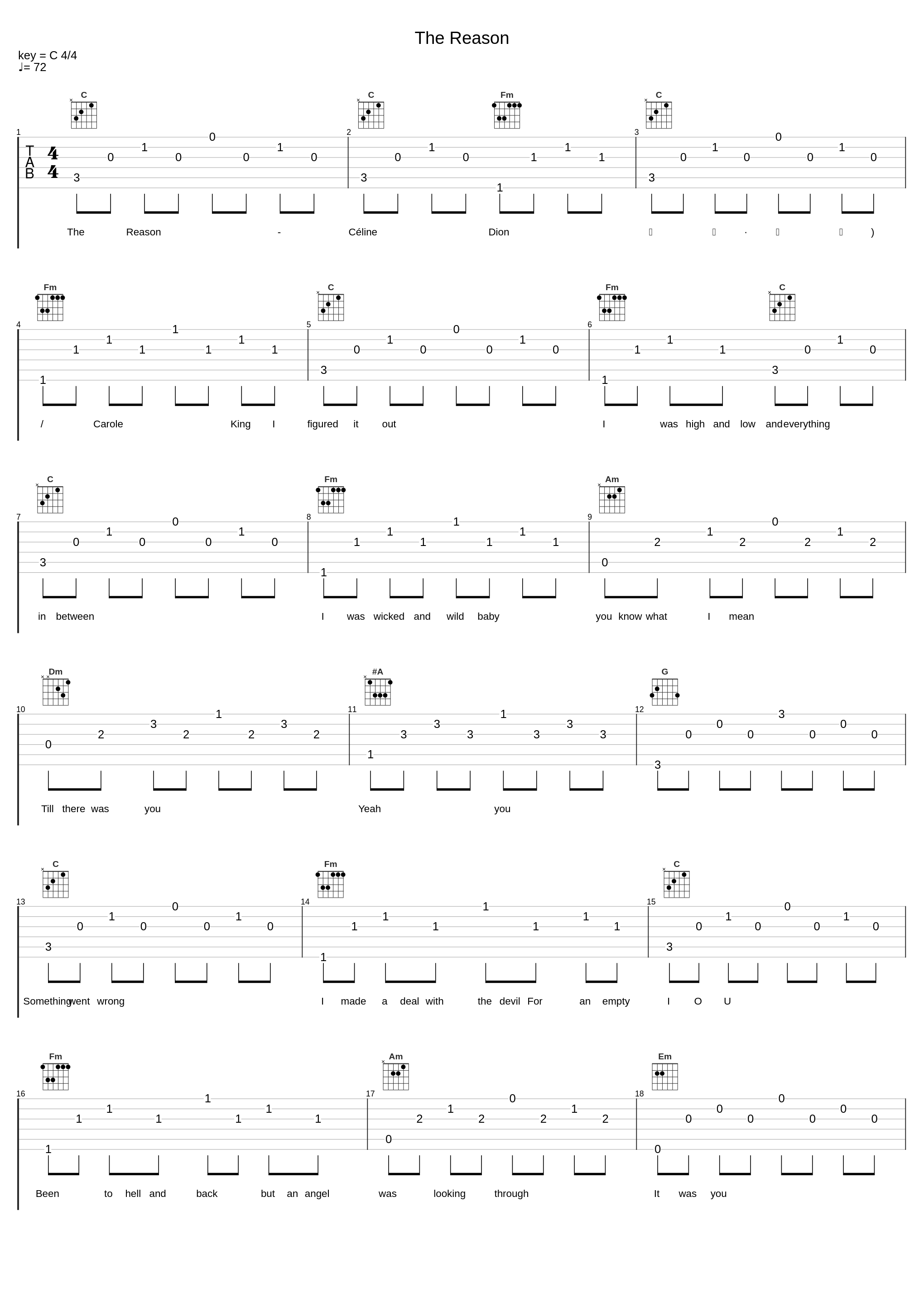 The Reason_Céline Dion,Carole King_1