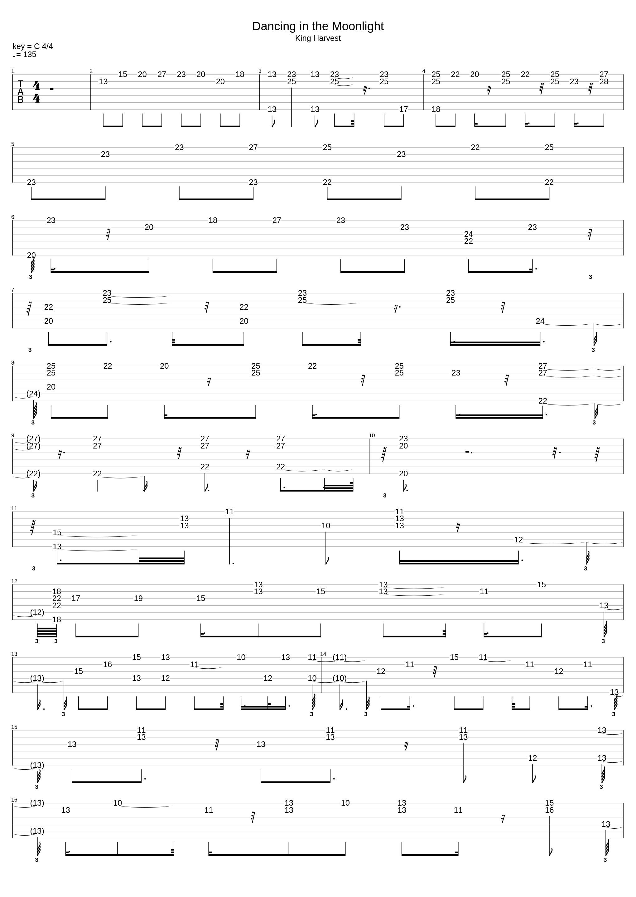 Dancing In The Moonlight_King Harvest_1