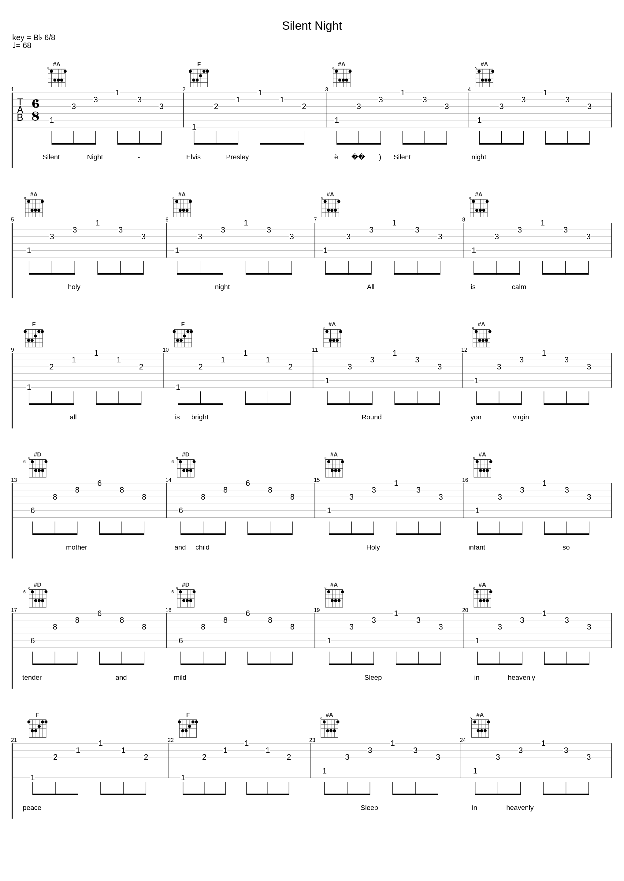Silent Night_Elvis Presley,B.B. King_1