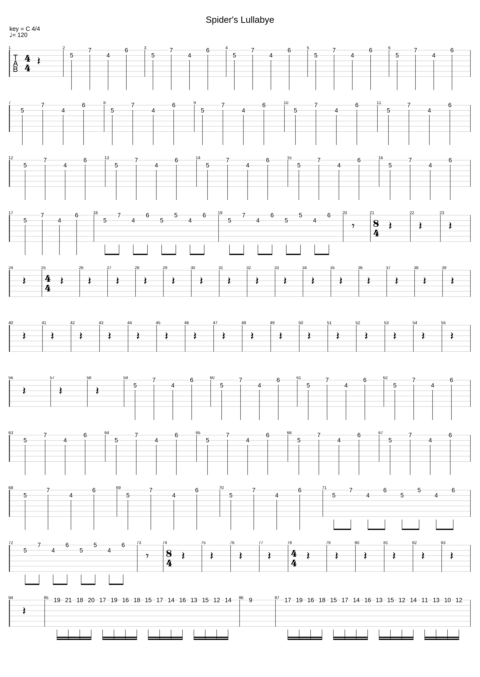 Spider's Lullabye_King Diamond_1