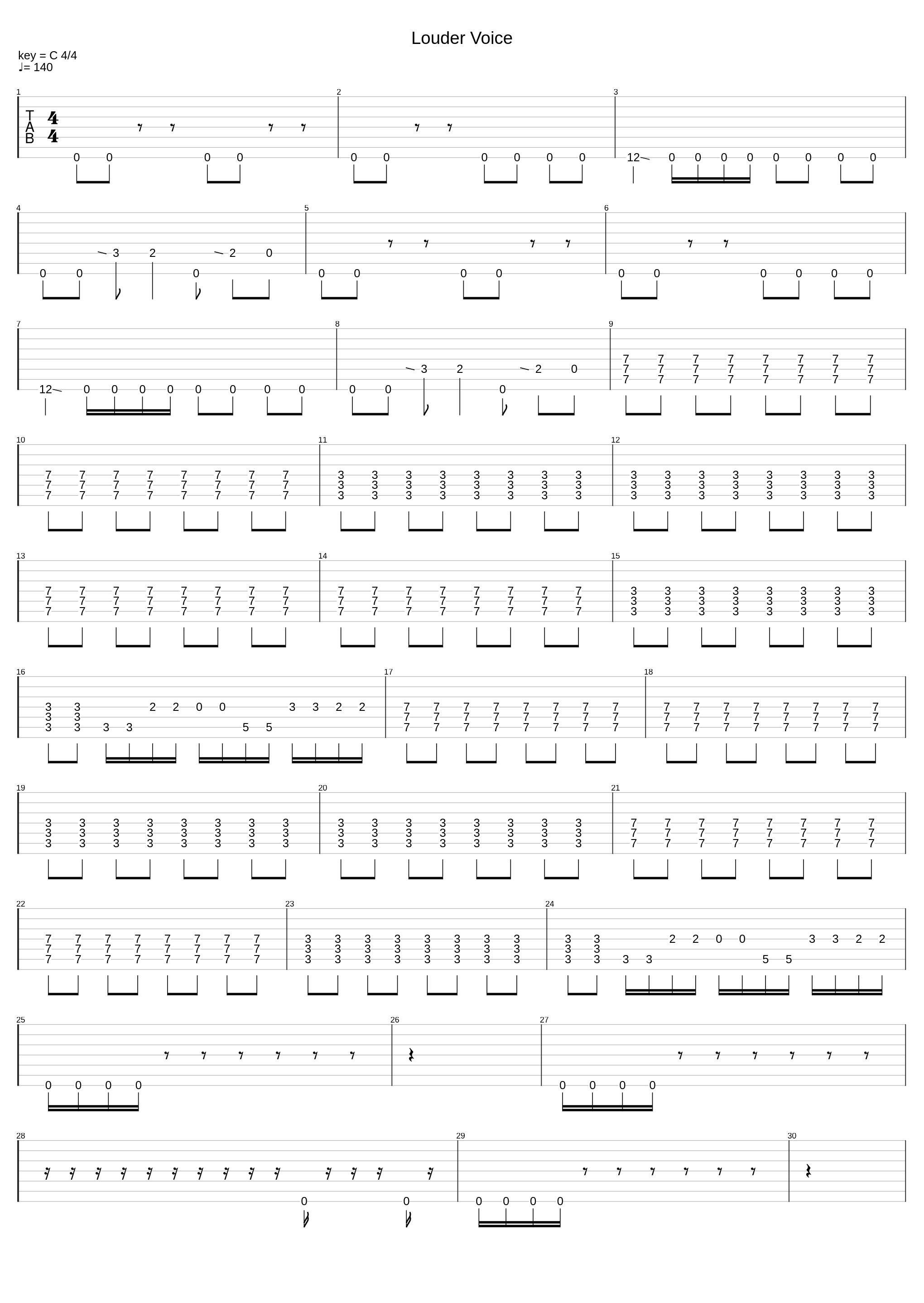 Louder Voice_Fit For A King_1