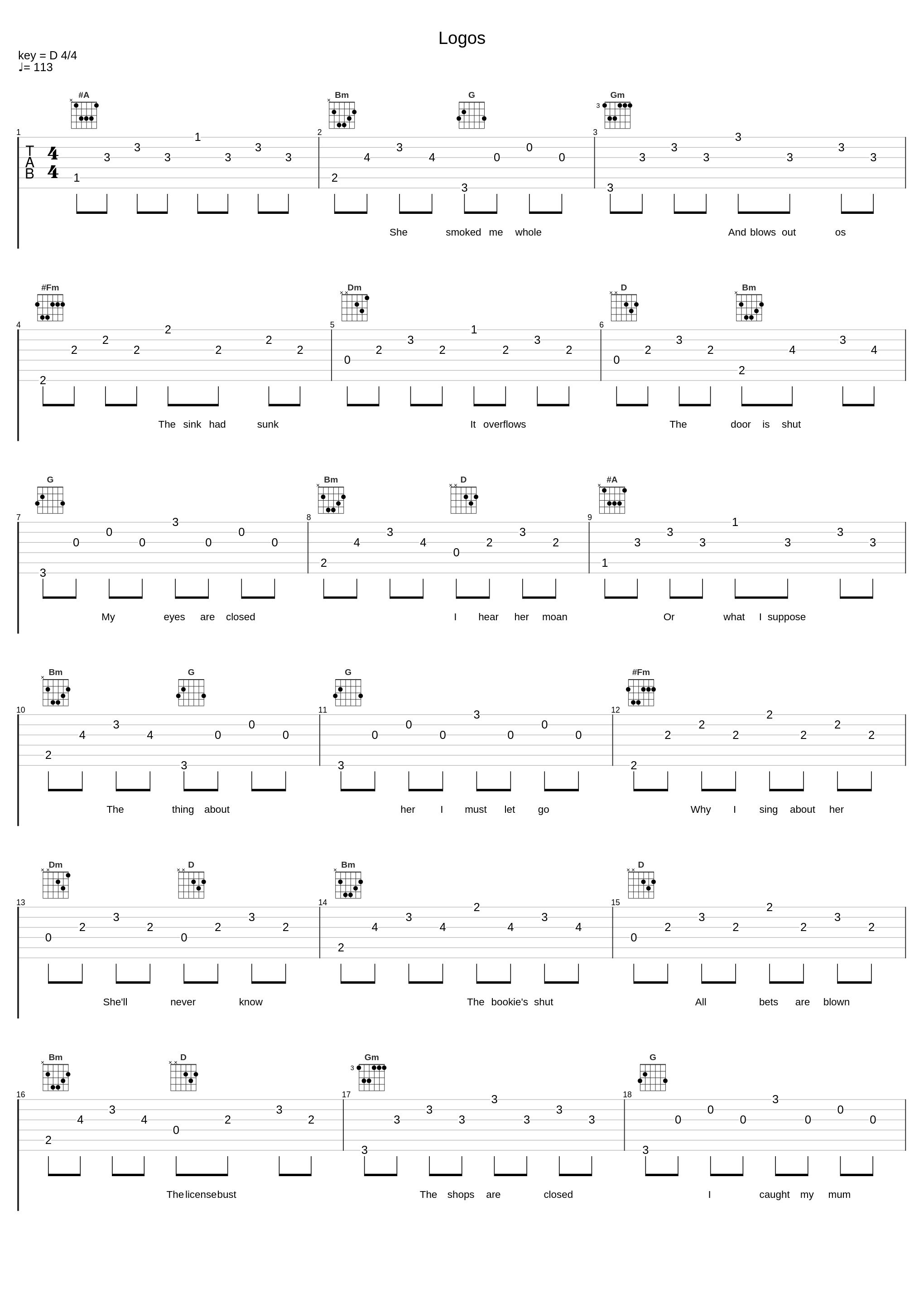 Logos_King Krule_1