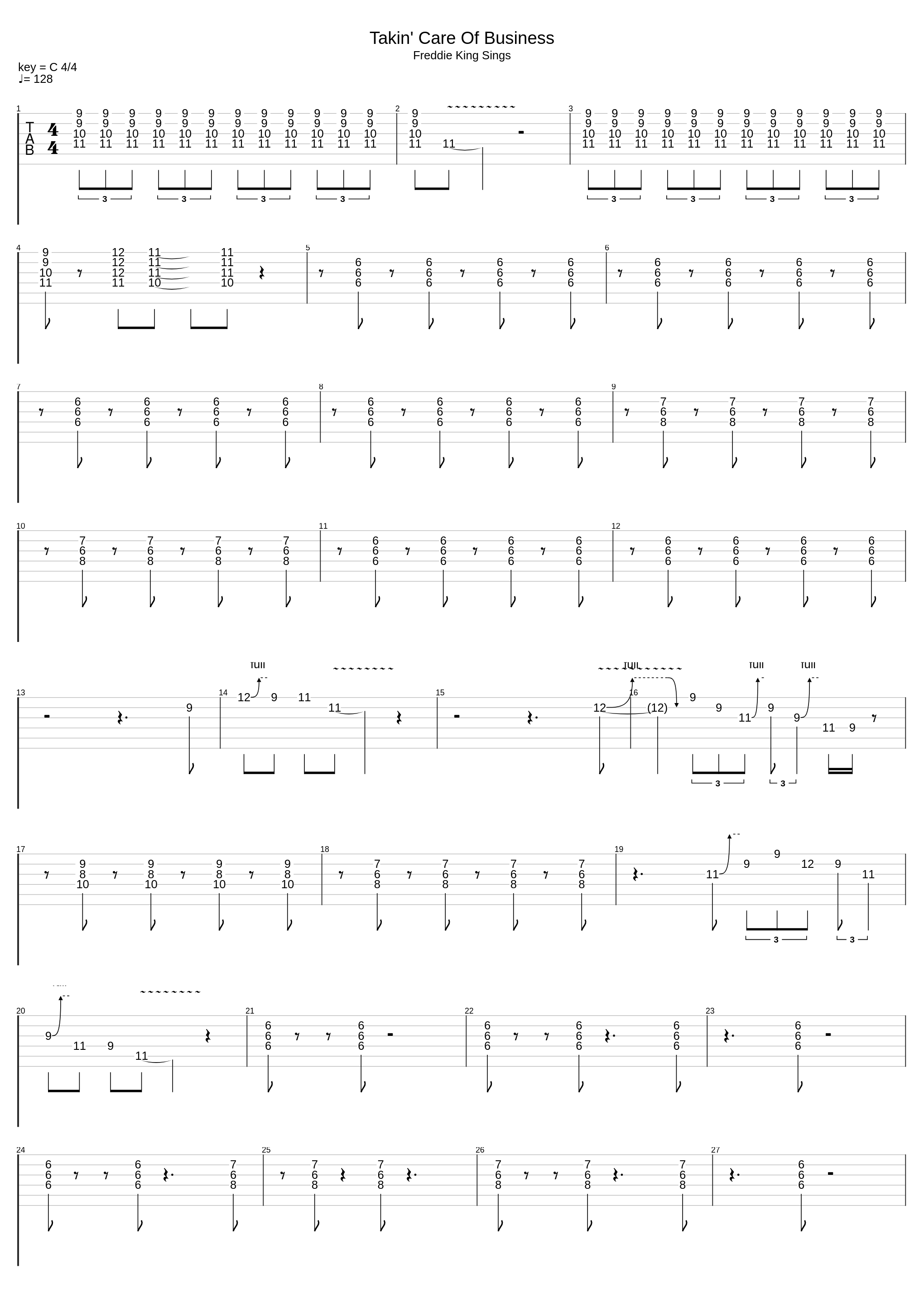 Takin Care Of Business_Freddie King_1