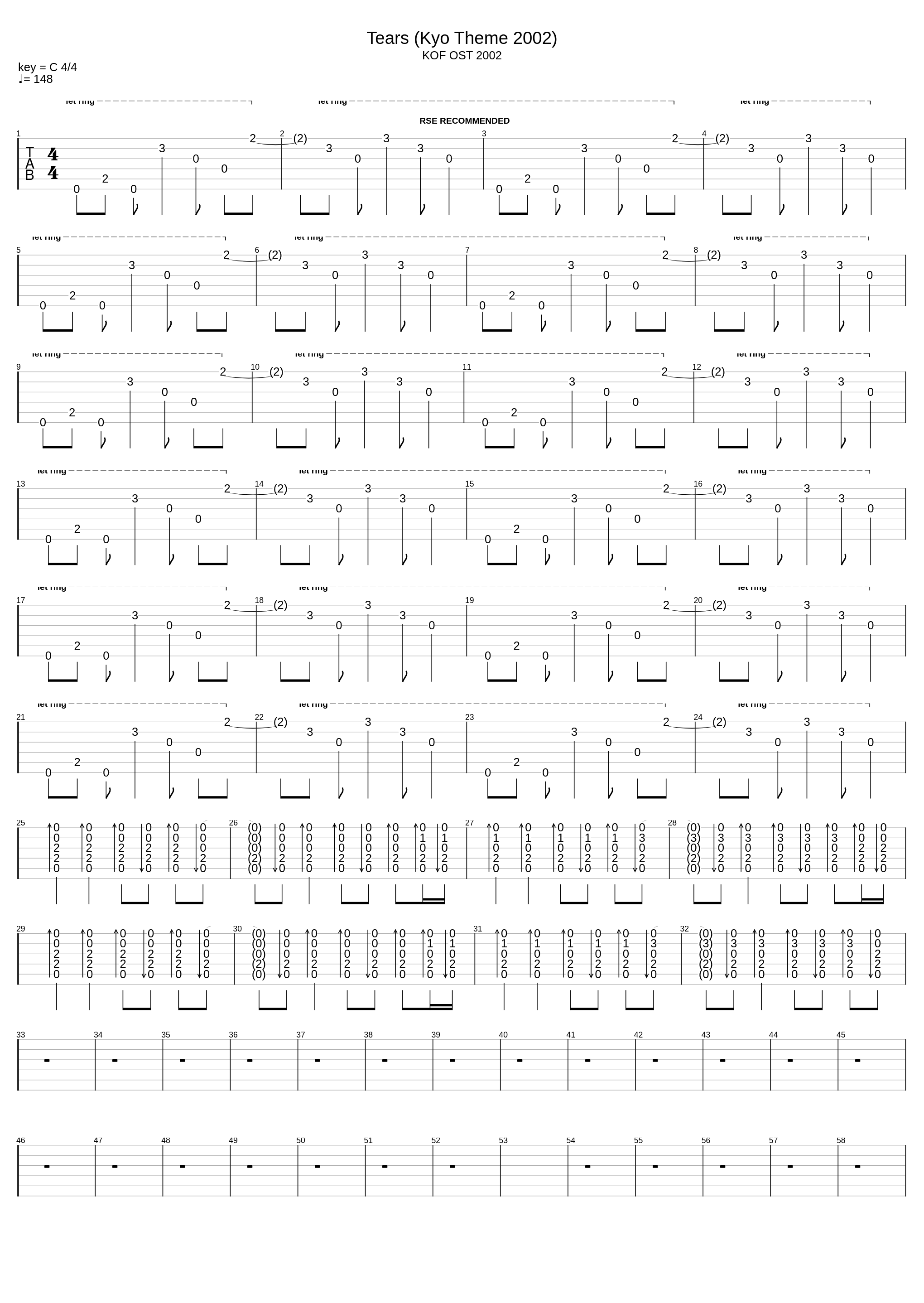 Tears Kyo Theme 2002_The King Of Fighters_1