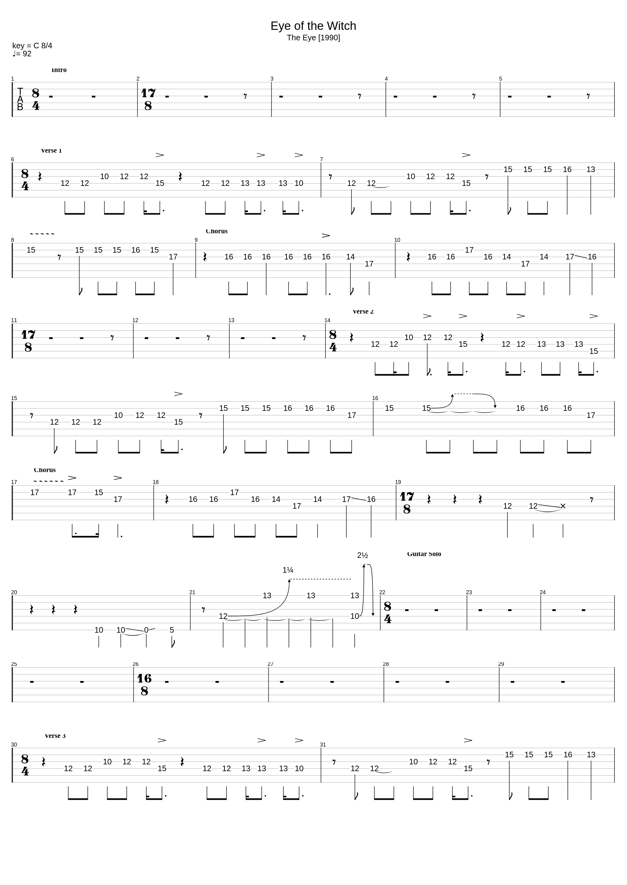 Eye Of The Witch_King Diamond_1