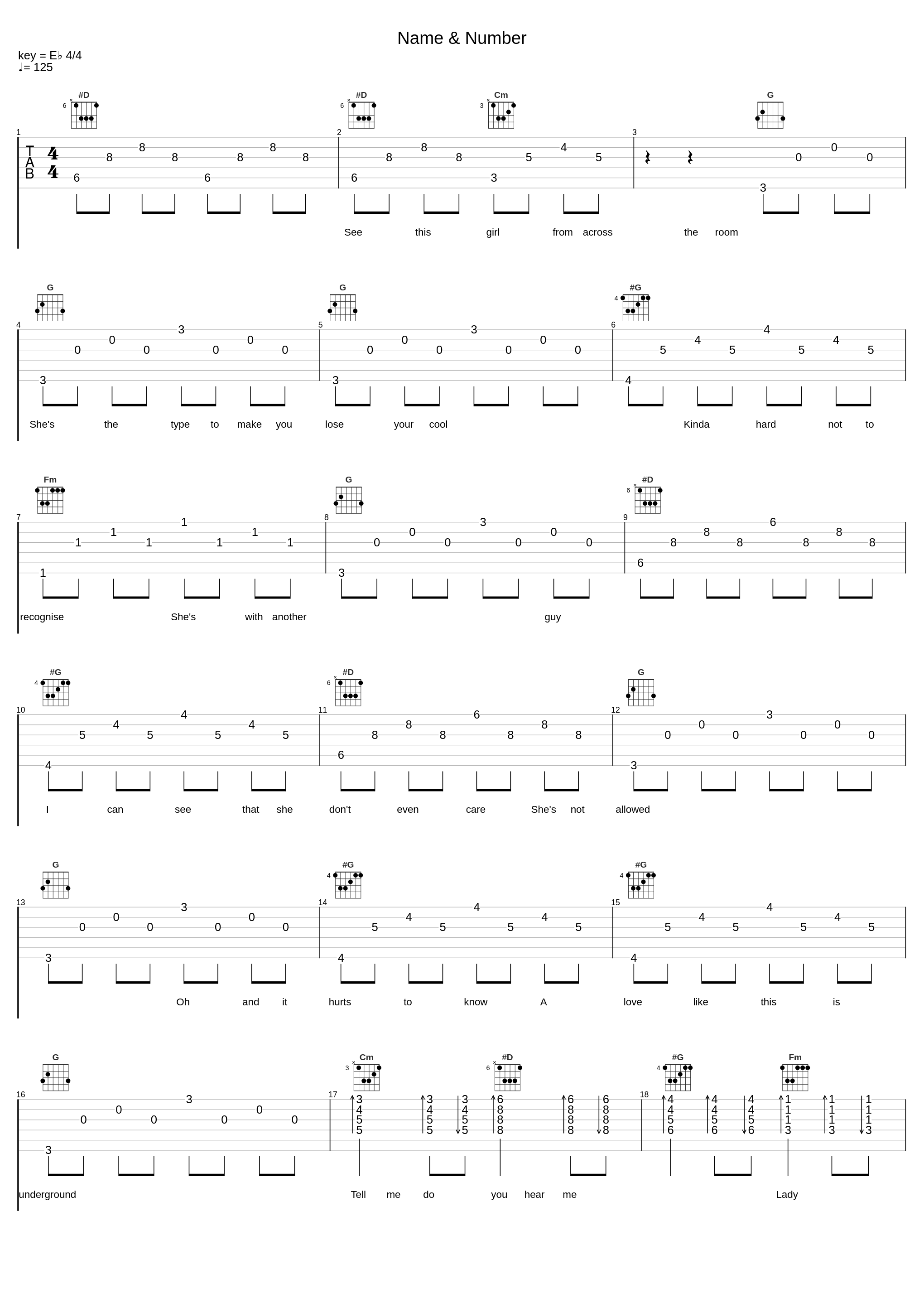 Name & Number_Shift K3Y_1